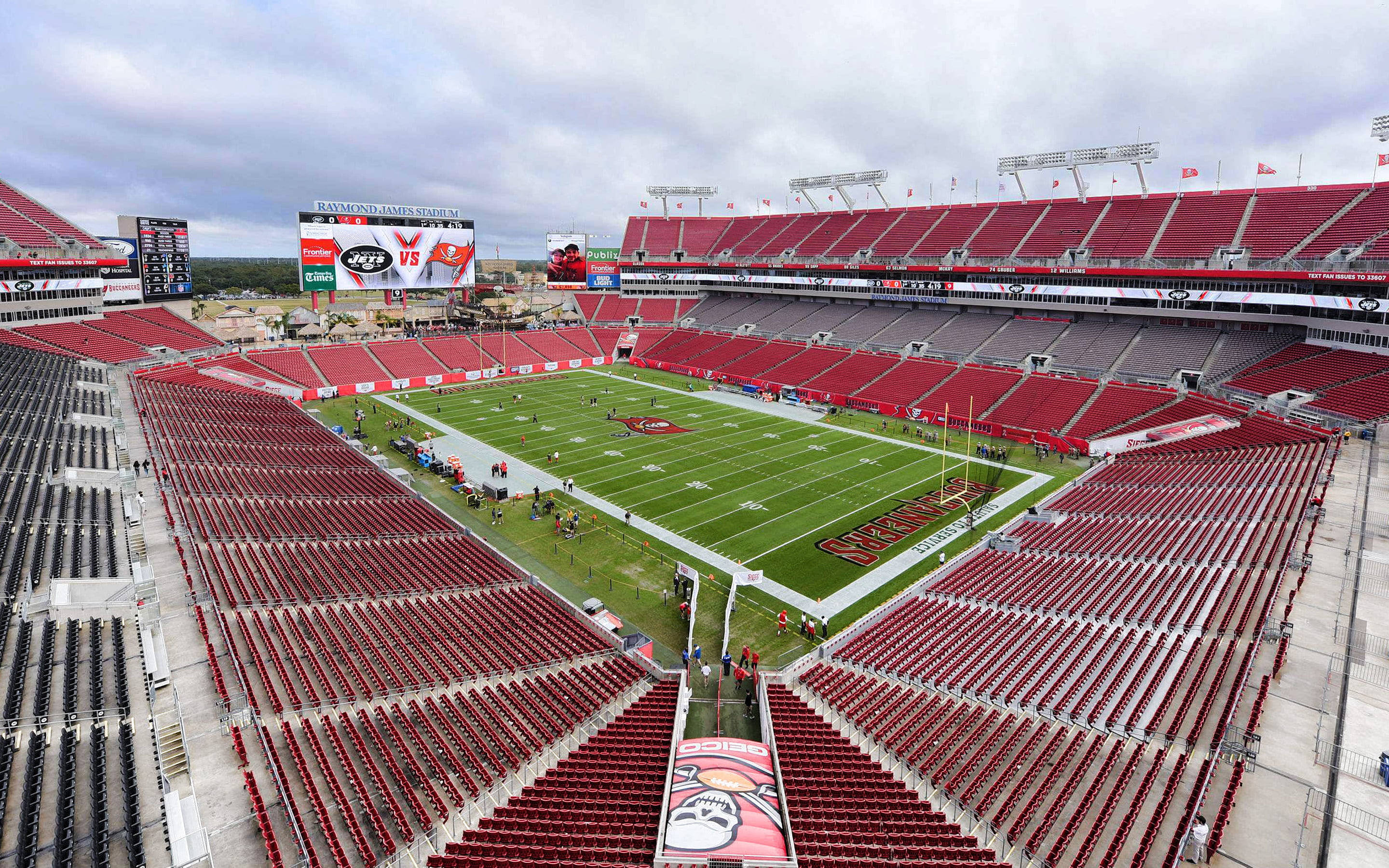 Buccaneers Raymond James Stadyumu Duvar Kağıdı