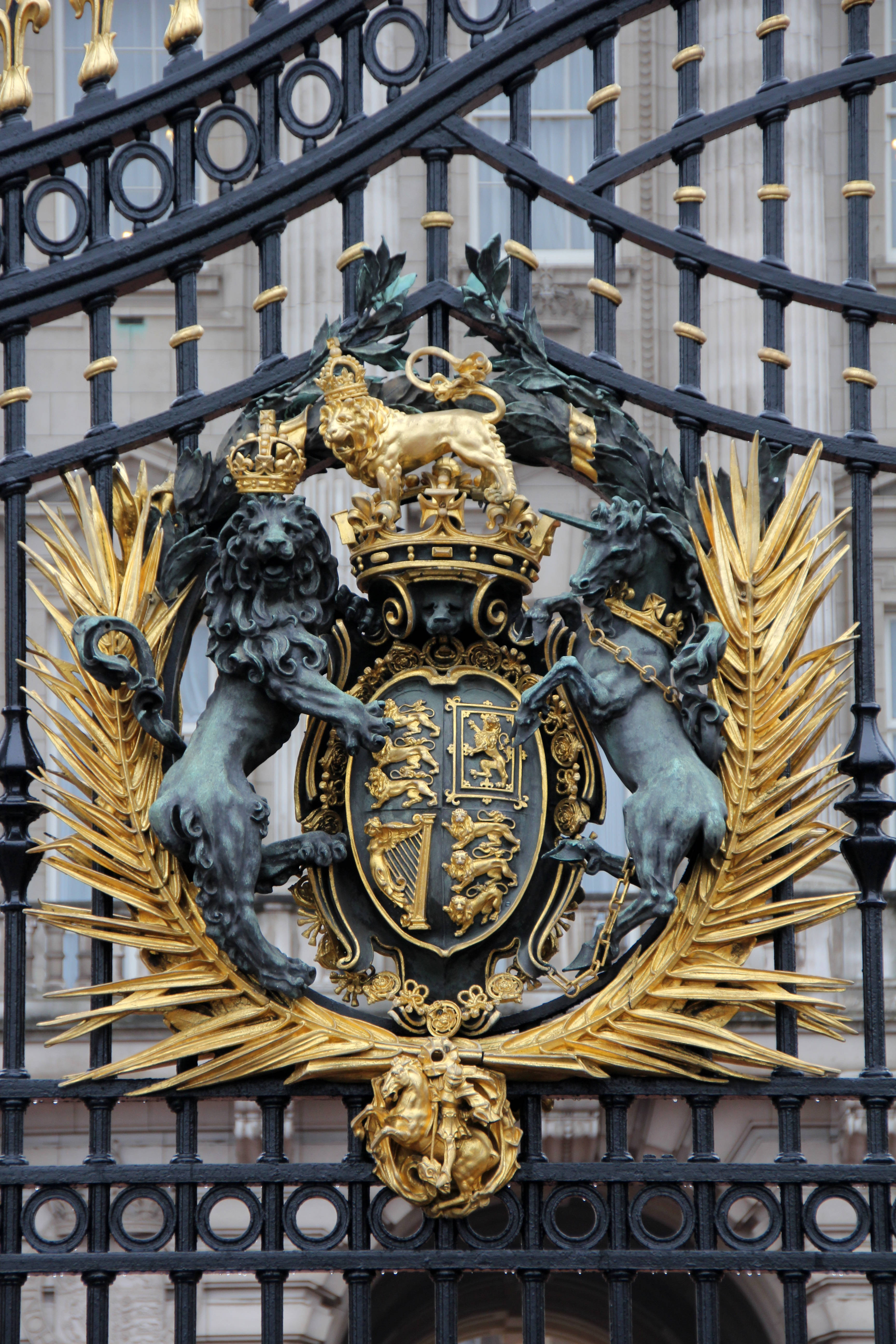 Buckingham Sarayı Kapı Girişi Duvar Kağıdı