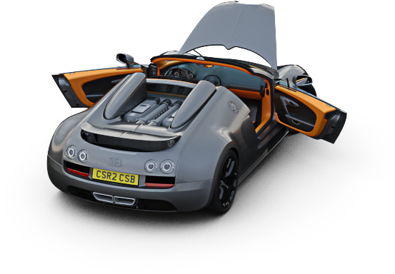 Bugatti Veyron Grand Sport Vitesse Arka Görünüm Duvar Kağıdı