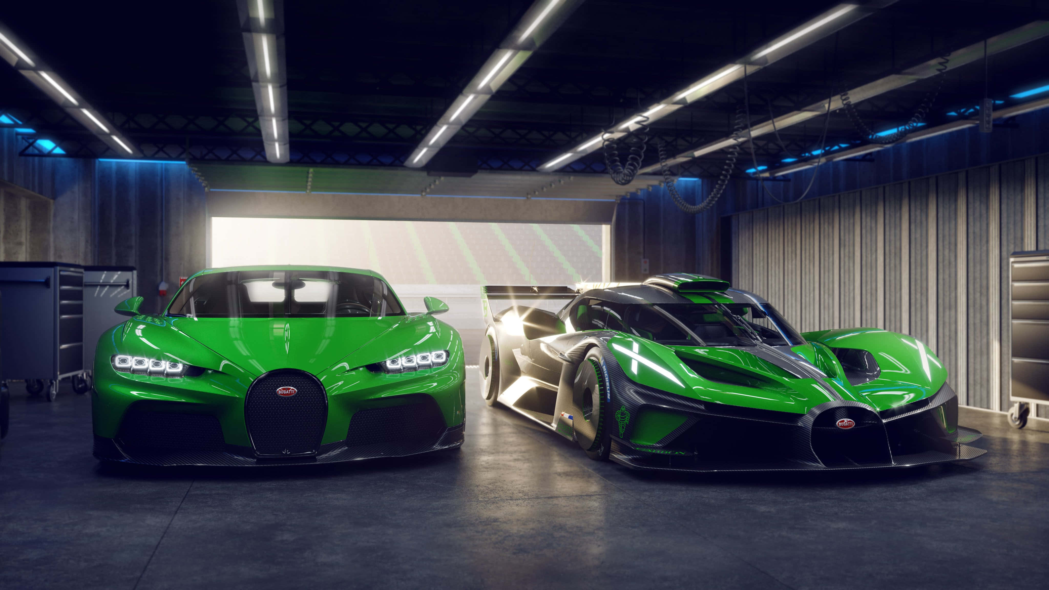Bugatti Veyron'un Amansız Gücü Duvar Kağıdı