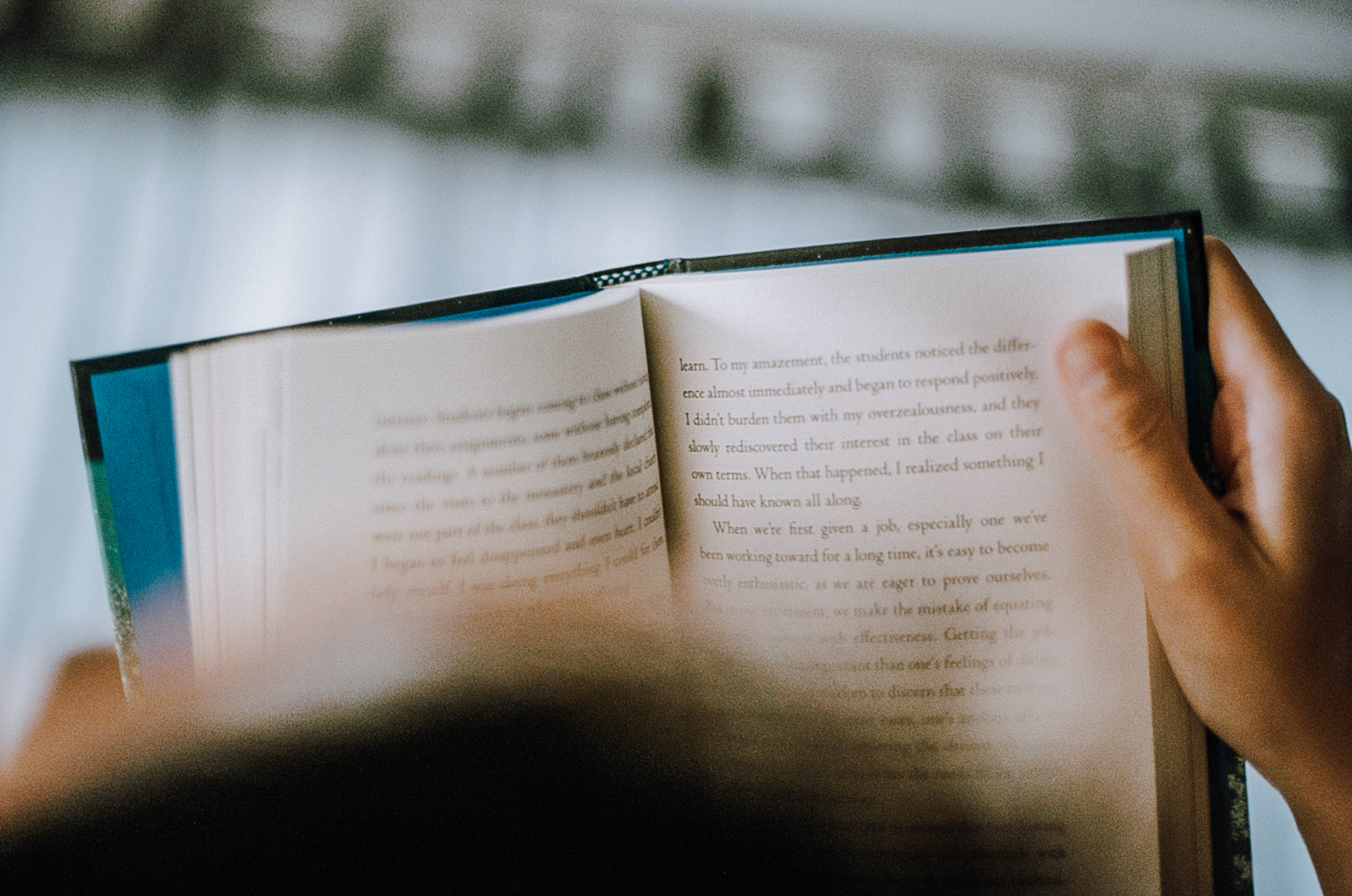 Bulanık Kitap Estetiği Duvar Kağıdı