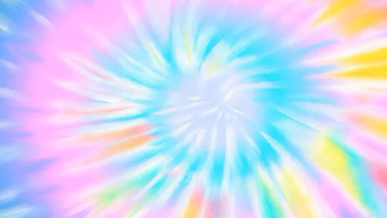 Bullseye Pastel Tie Dye Arka Plan Duvar Kağıdı