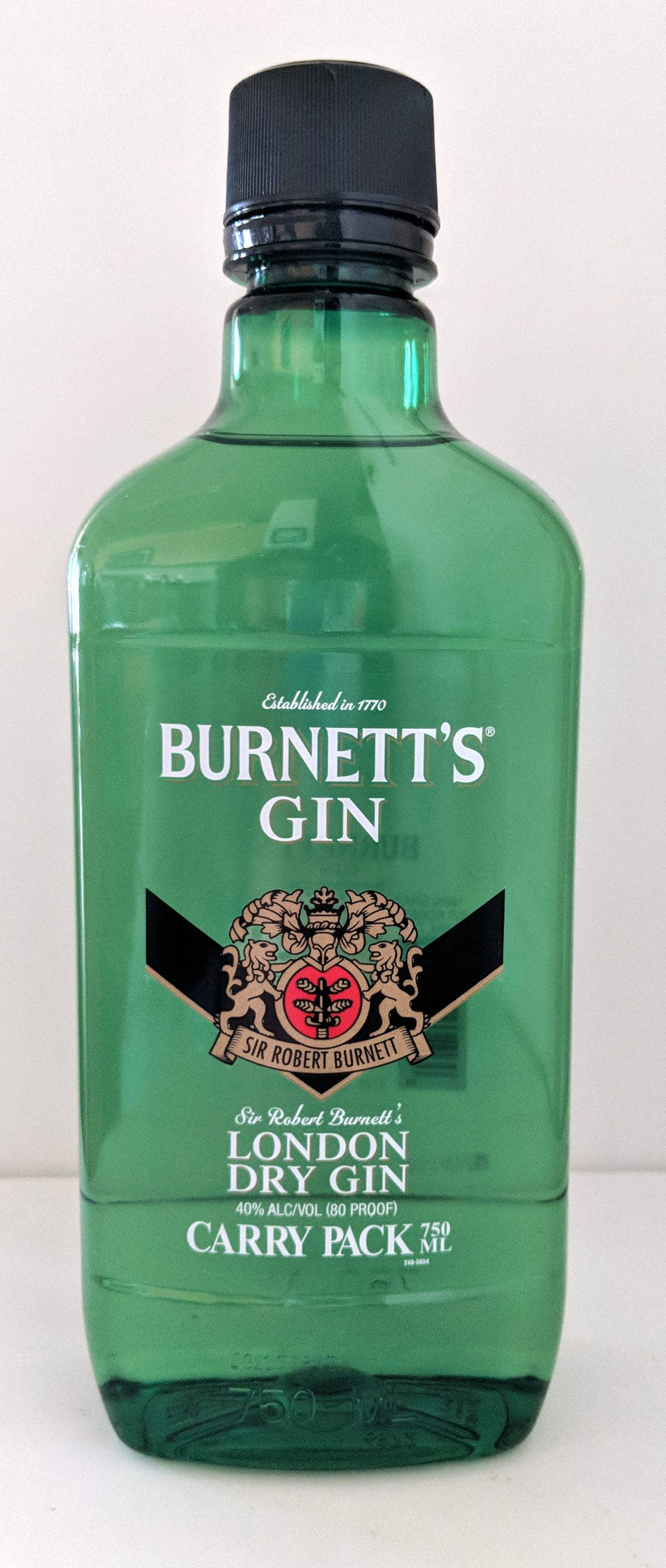 Burnett's Gin Carry Pack Bottle Duvar Kağıdı