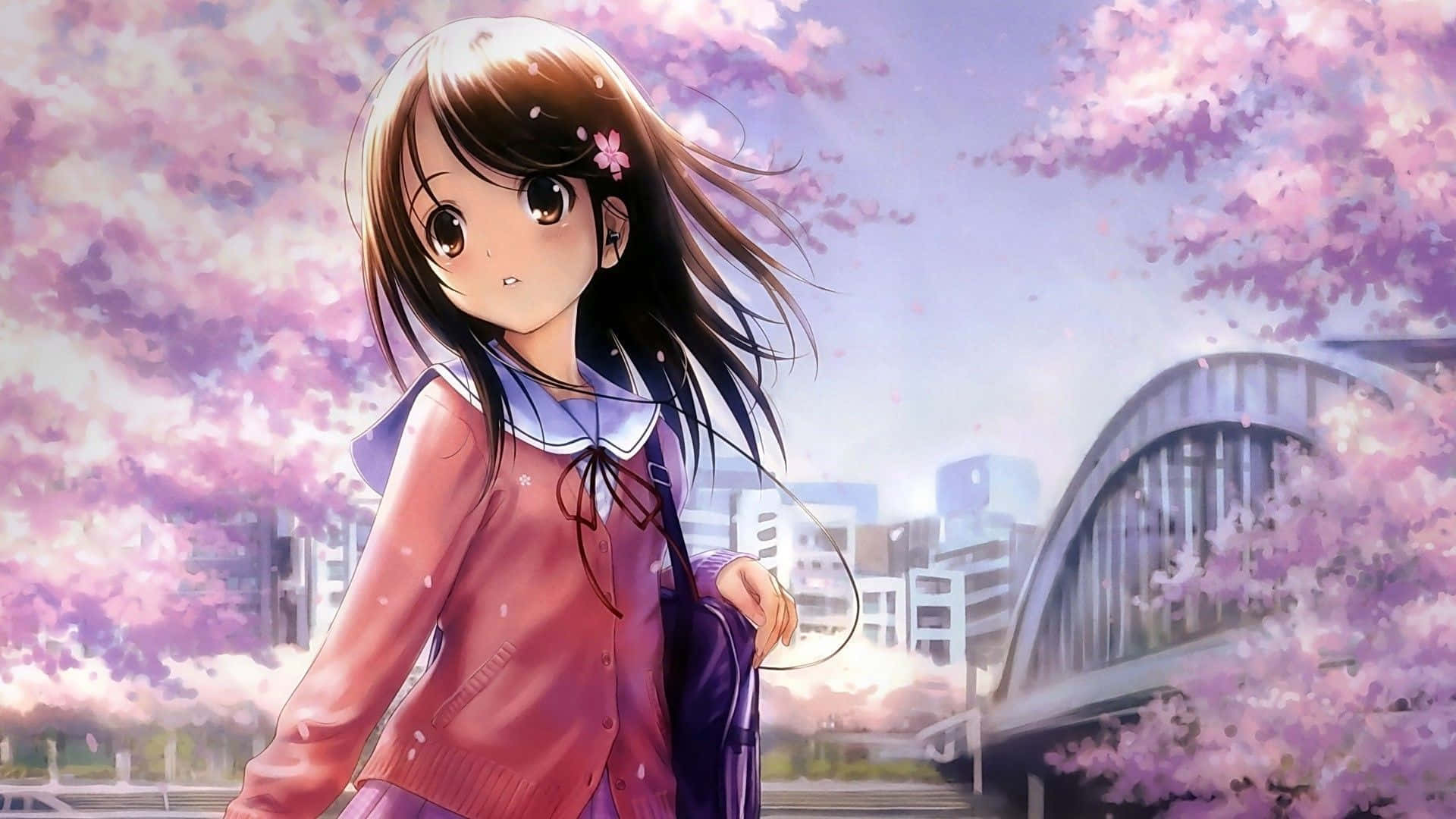 Büyüleyici Anime Fantezi Dünyası Duvar Kağıdı