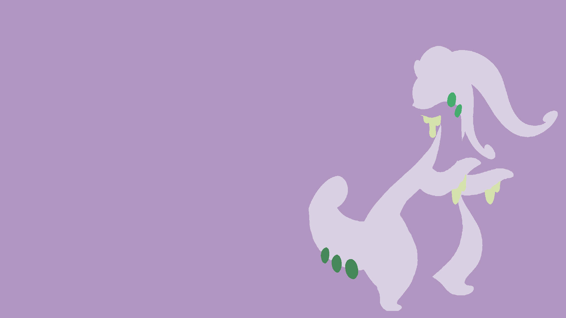 Büyüleyici Goodra Pokémon Vektör Sanatı Duvar Kağıdı