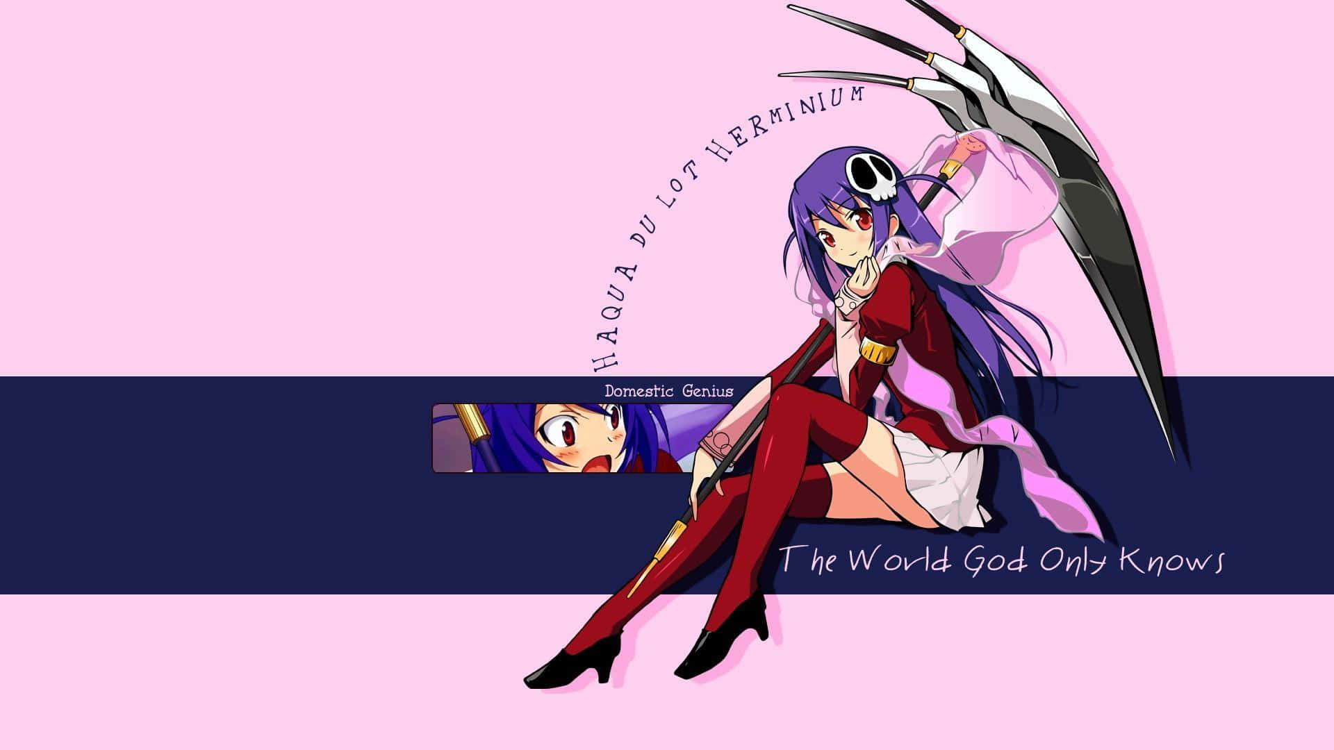 Büyülü Bakış - The World God Only Knows Anime Duvar Kağıdı