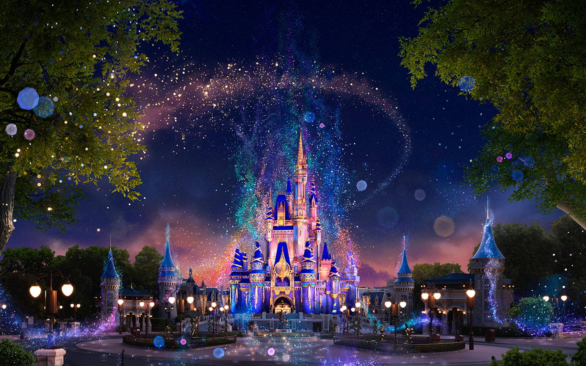 Büyülü Disneyworld Duvar Kağıdı