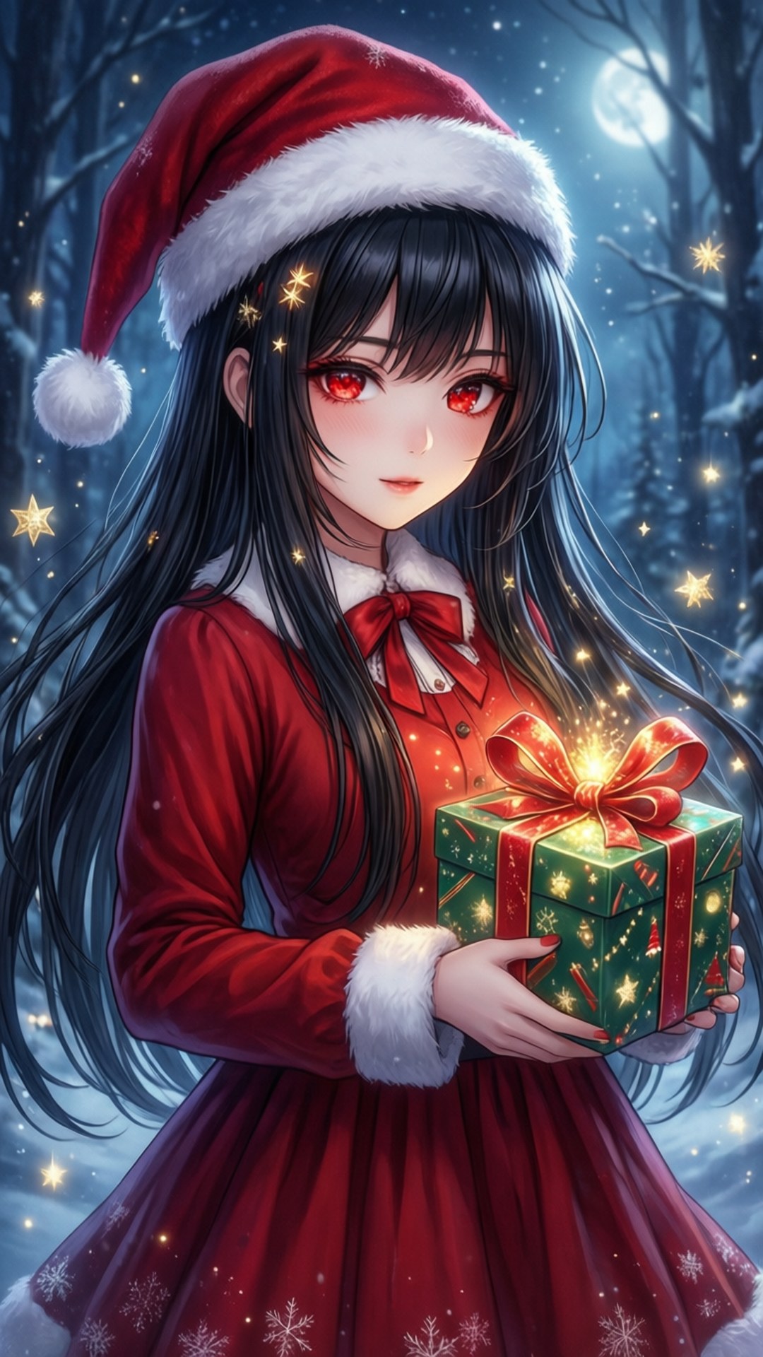 Büyülü Noel Hediyesi Duvar Kağıdı