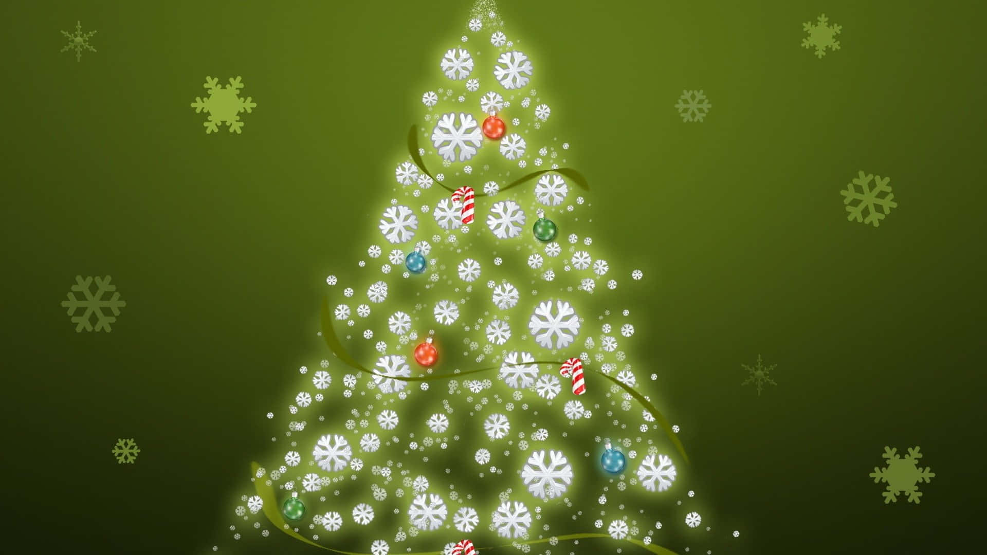 Büyülü ve Sade Bir Noel Gecesi Duvar Kağıdı