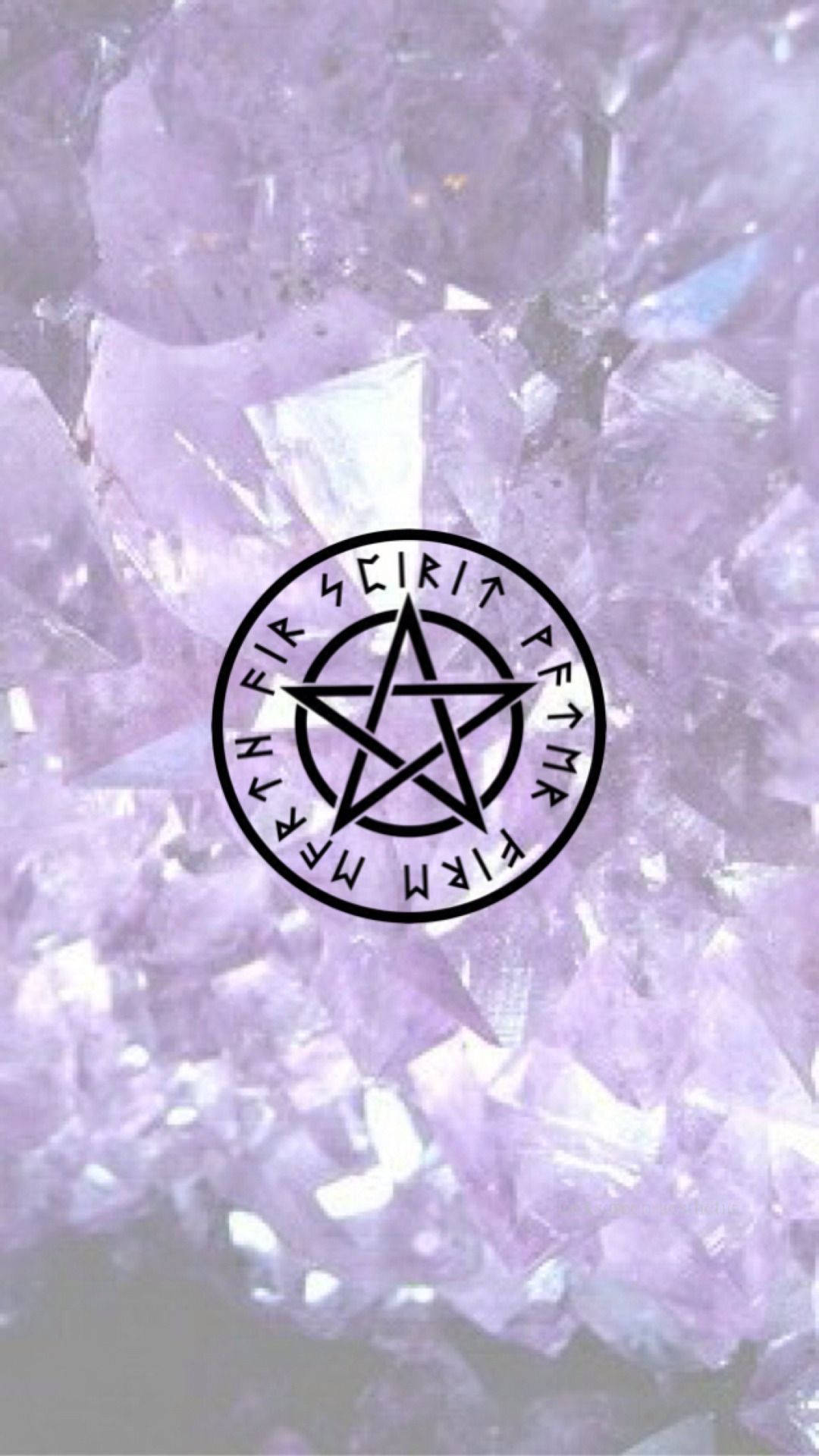 Cadı Estetiği Pentagram Duvar Kağıdı