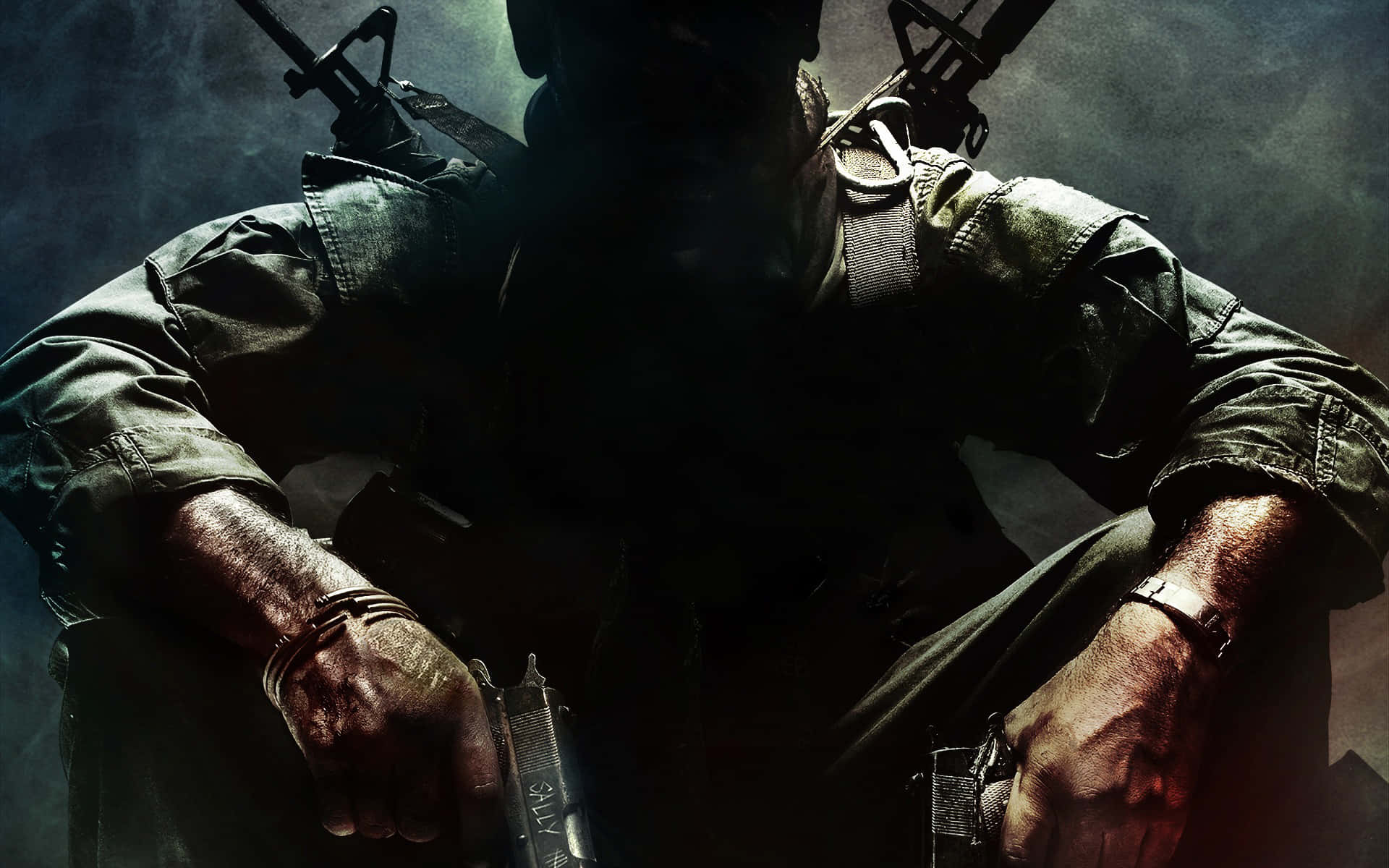 Call Of Duty Black Ops 1'de sert askeri aksiyonu serbest bırakın Duvar Kağıdı