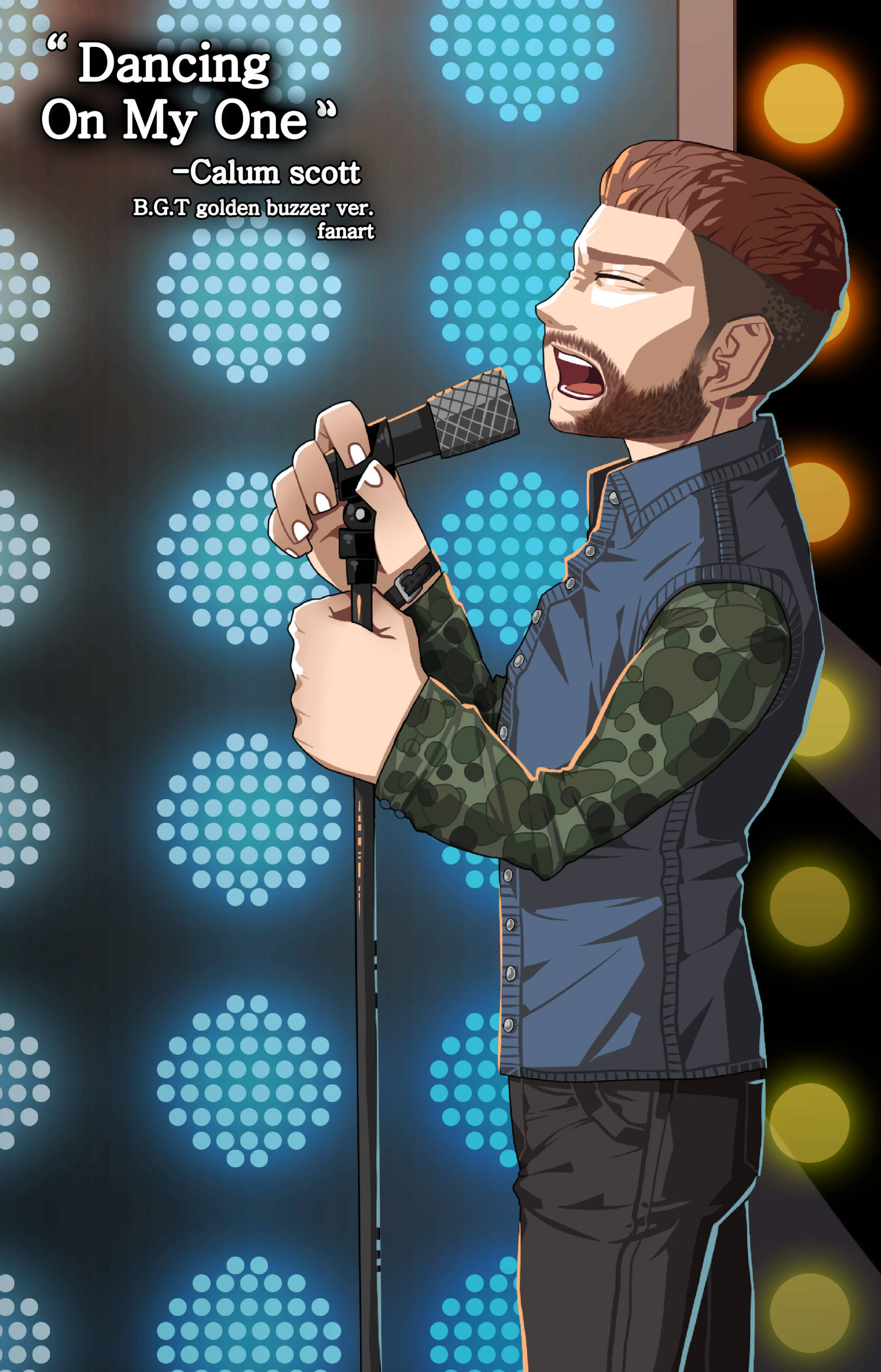 Calum Scott Hayran Sanatı Duvar Kağıdı