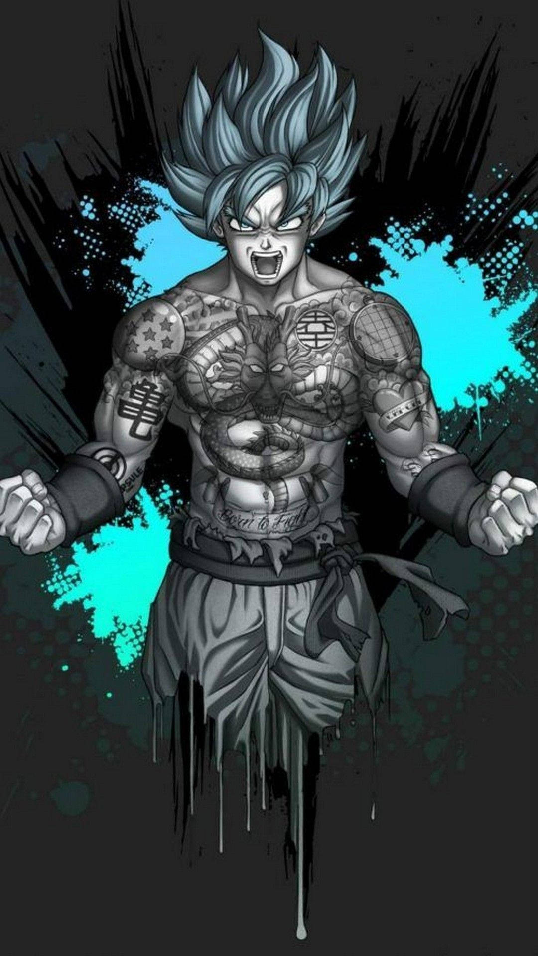 Canavar Goku Black iPhone Duvar Kağıdı