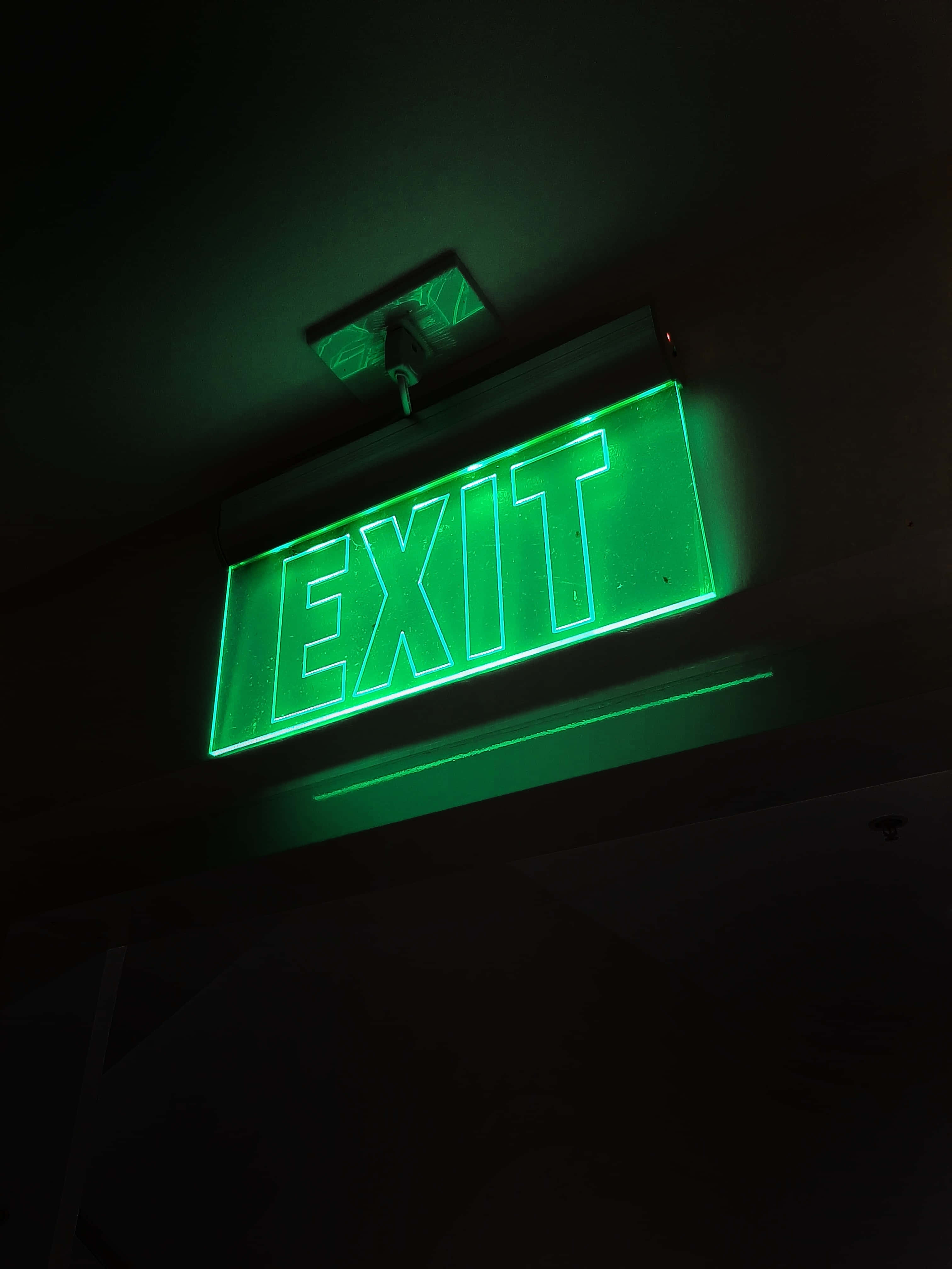 Canlı Neon Yeşil Arka Plan Duvar Kağıdı
