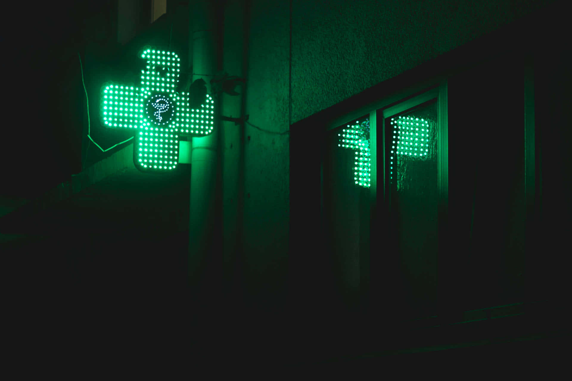 Canlı Neon Yeşil Estetik Arka Plan Duvar Kağıdı