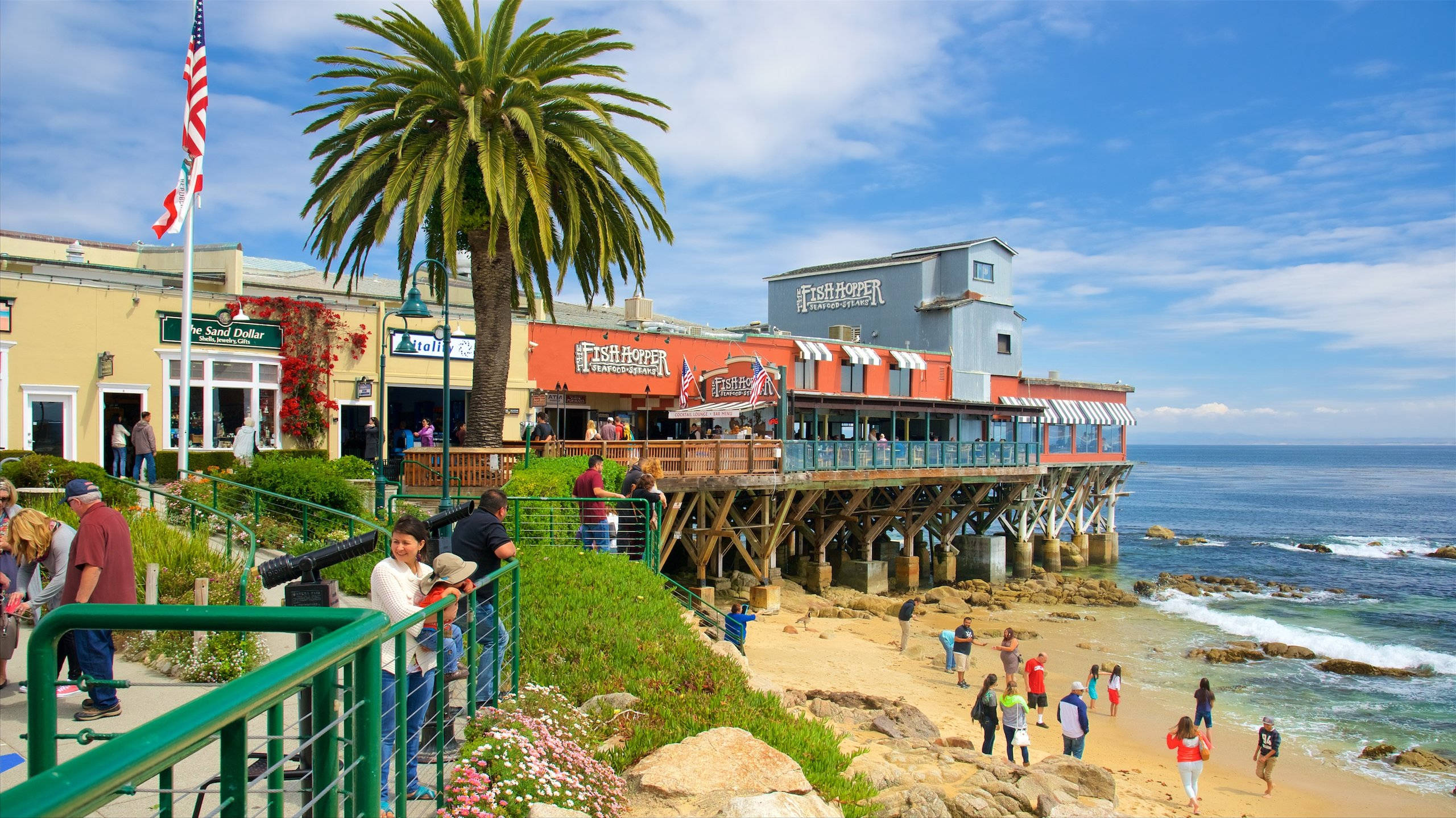 Cannery Row Sahil İşletmeleri Duvar Kağıdı