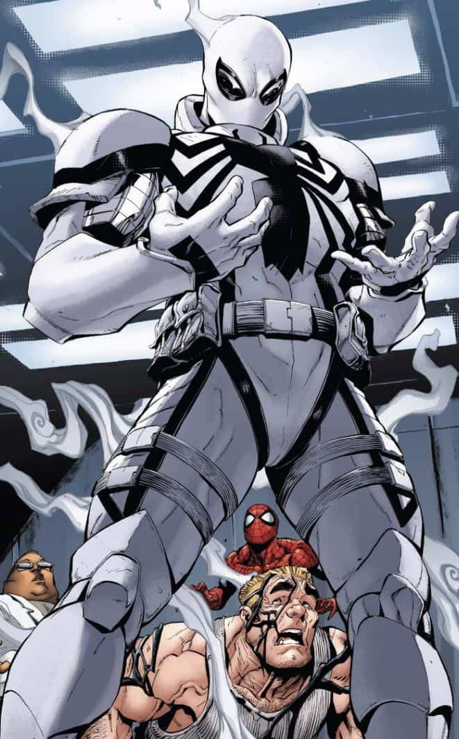Caption: Flash Thompson - Always in Action! Duvar Kağıdı