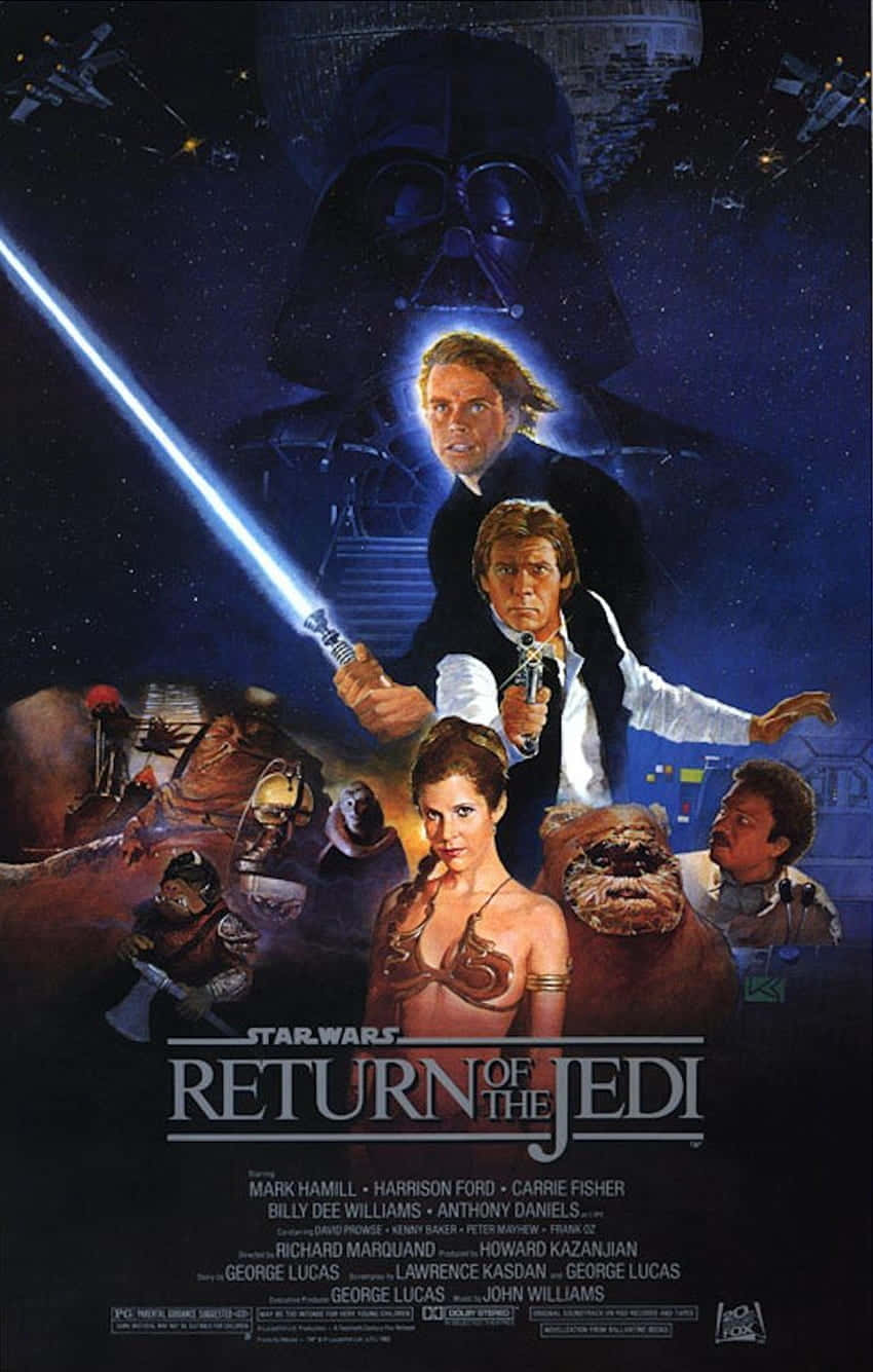 Caption: The Epic Battle in Return of the Jedi Duvar Kağıdı