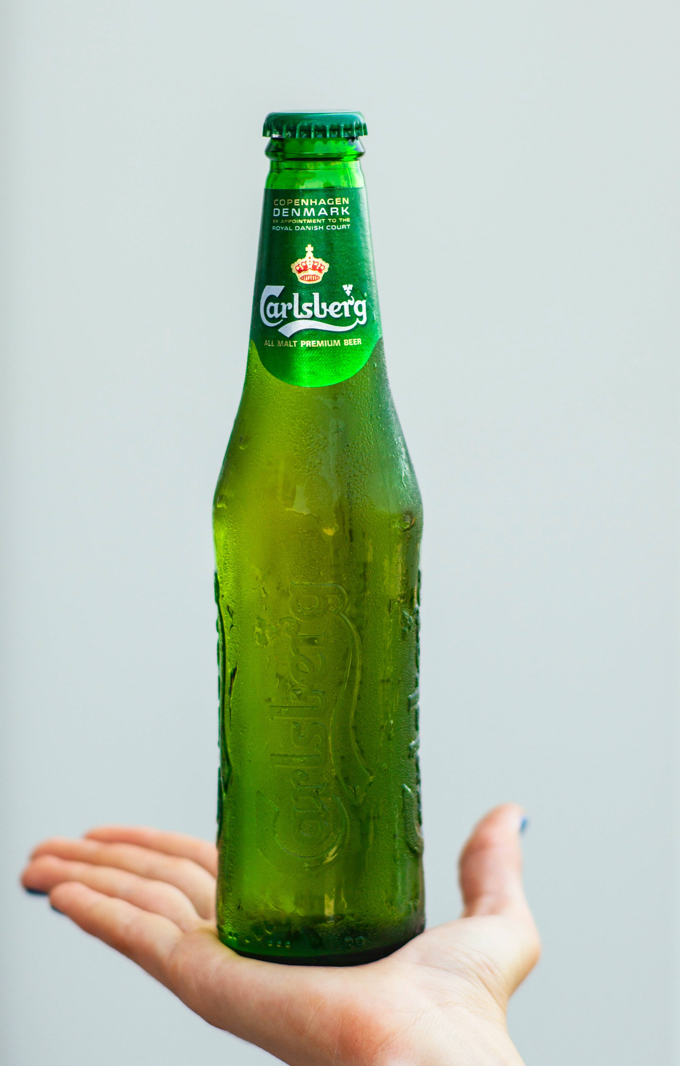 Carlsberg Bira Şişesi Duvar Kağıdı