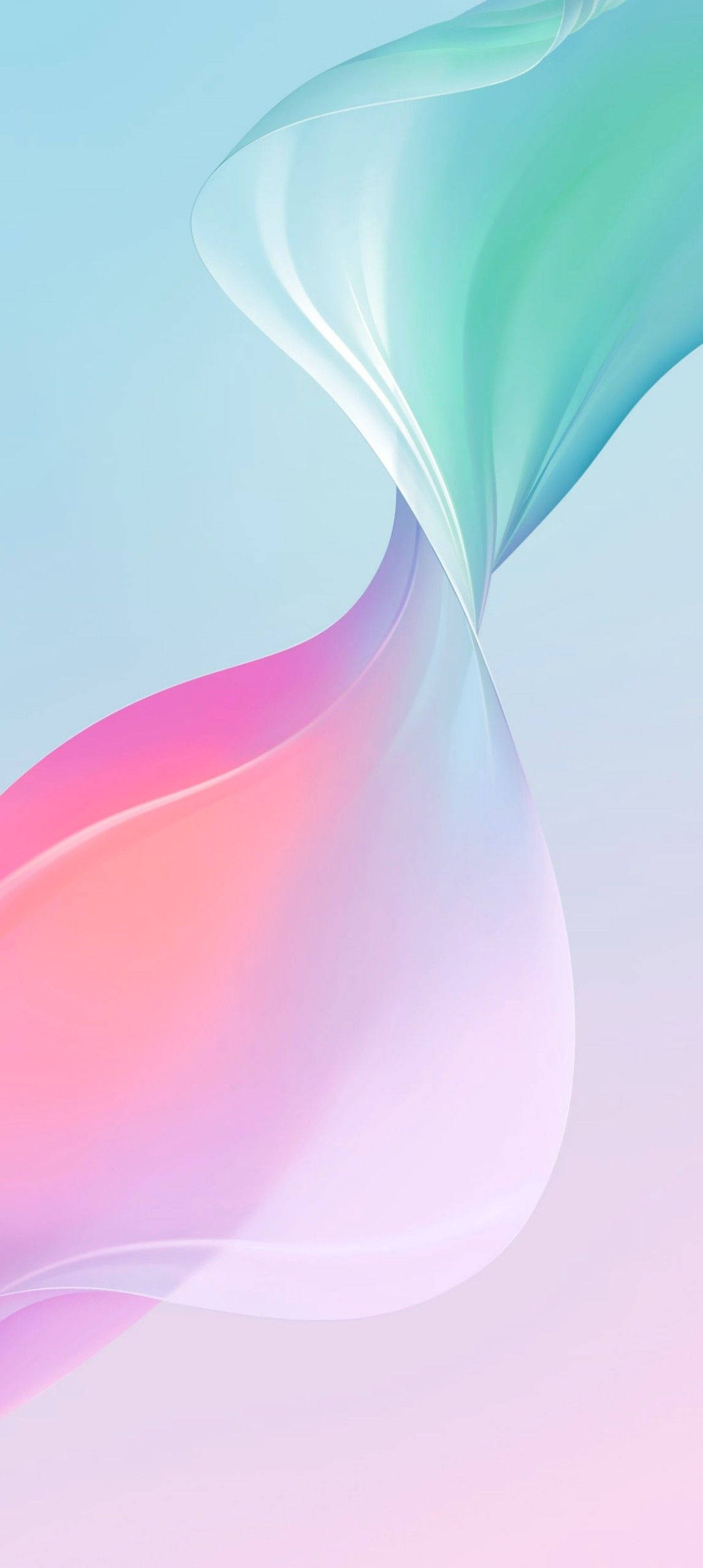 Çarpıcı Çok Renkli Vivo V20 Şerit Tasarımı Duvar Kağıdı