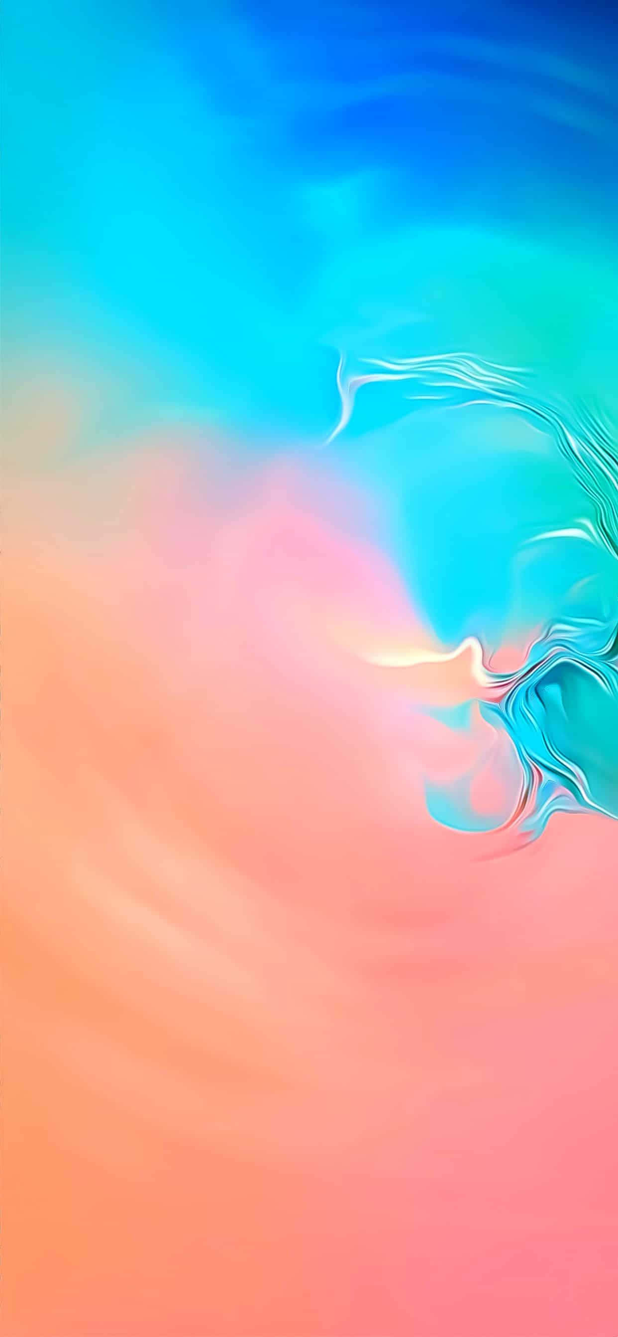Çarpıcı Galaxy S10 duvar kağıdı: canlı soyut tasarım — Galaxy s10 plus GIF Duvar Kağıdı