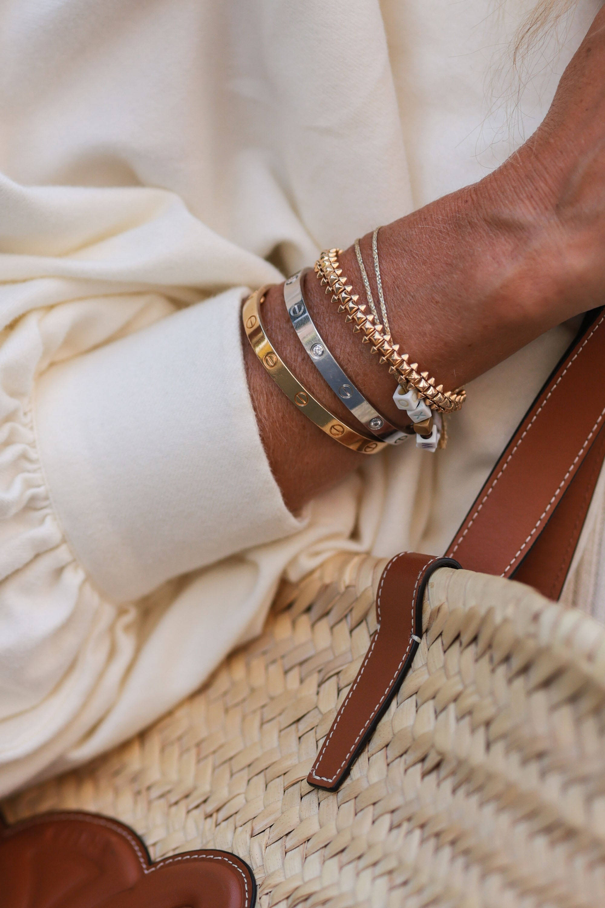 Cartier Bileklikler Tropikal Duvar Kağıdı