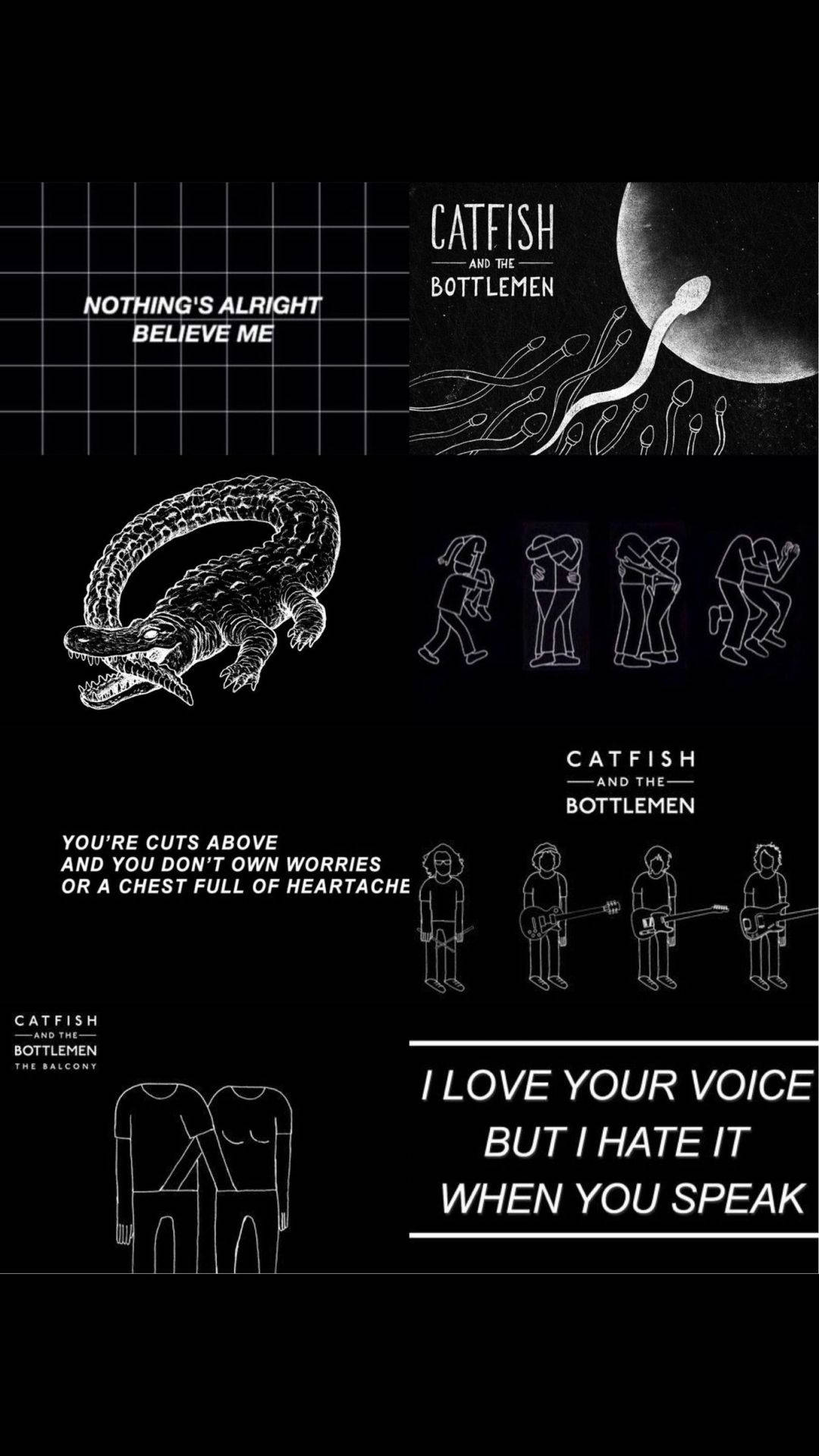 Catfish And The Bottlemen Alternatif Estetik Duvar Kağıdı
