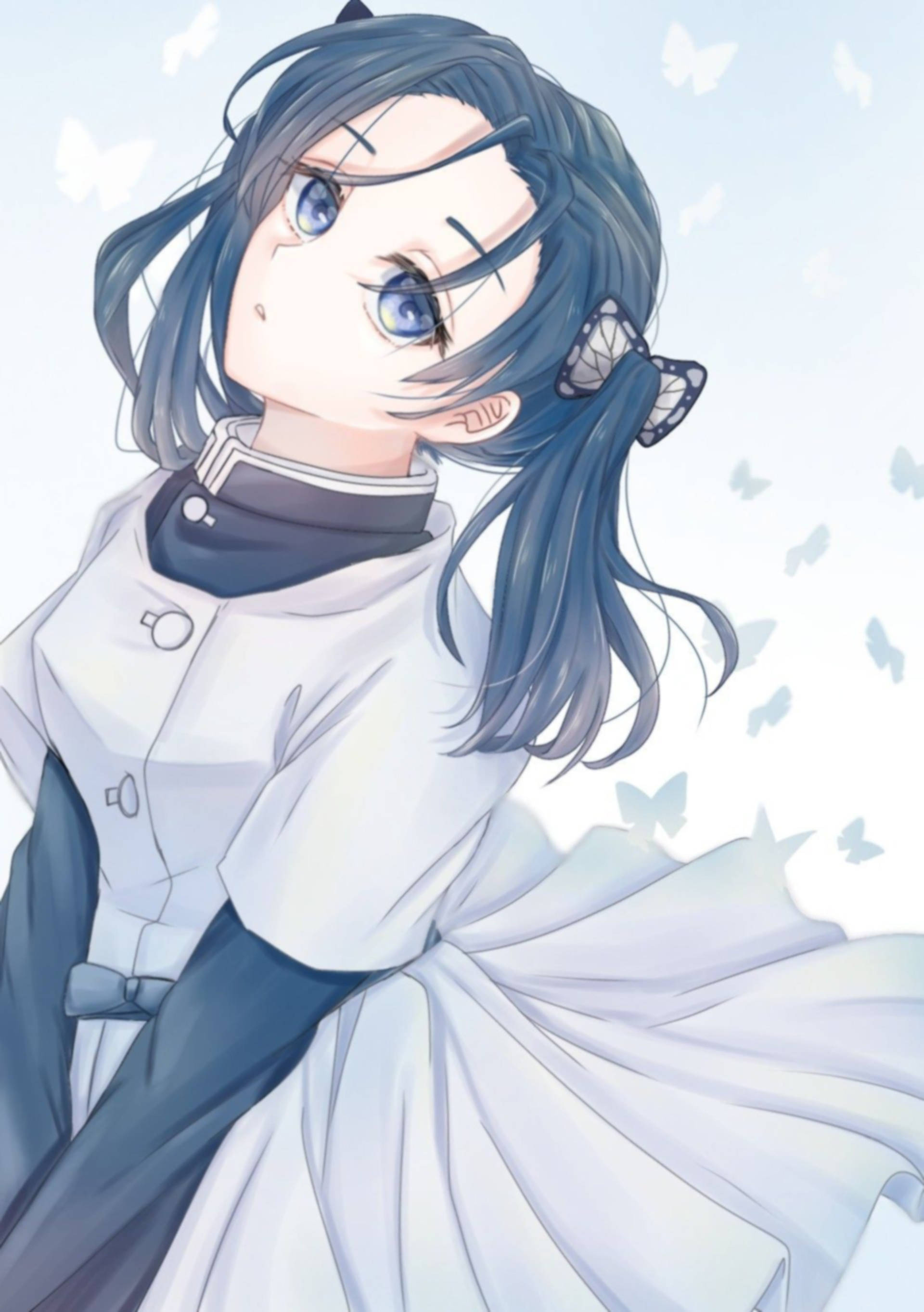 Çekici Demon Slayer Aoi Kanzaki Duvar Kağıdı