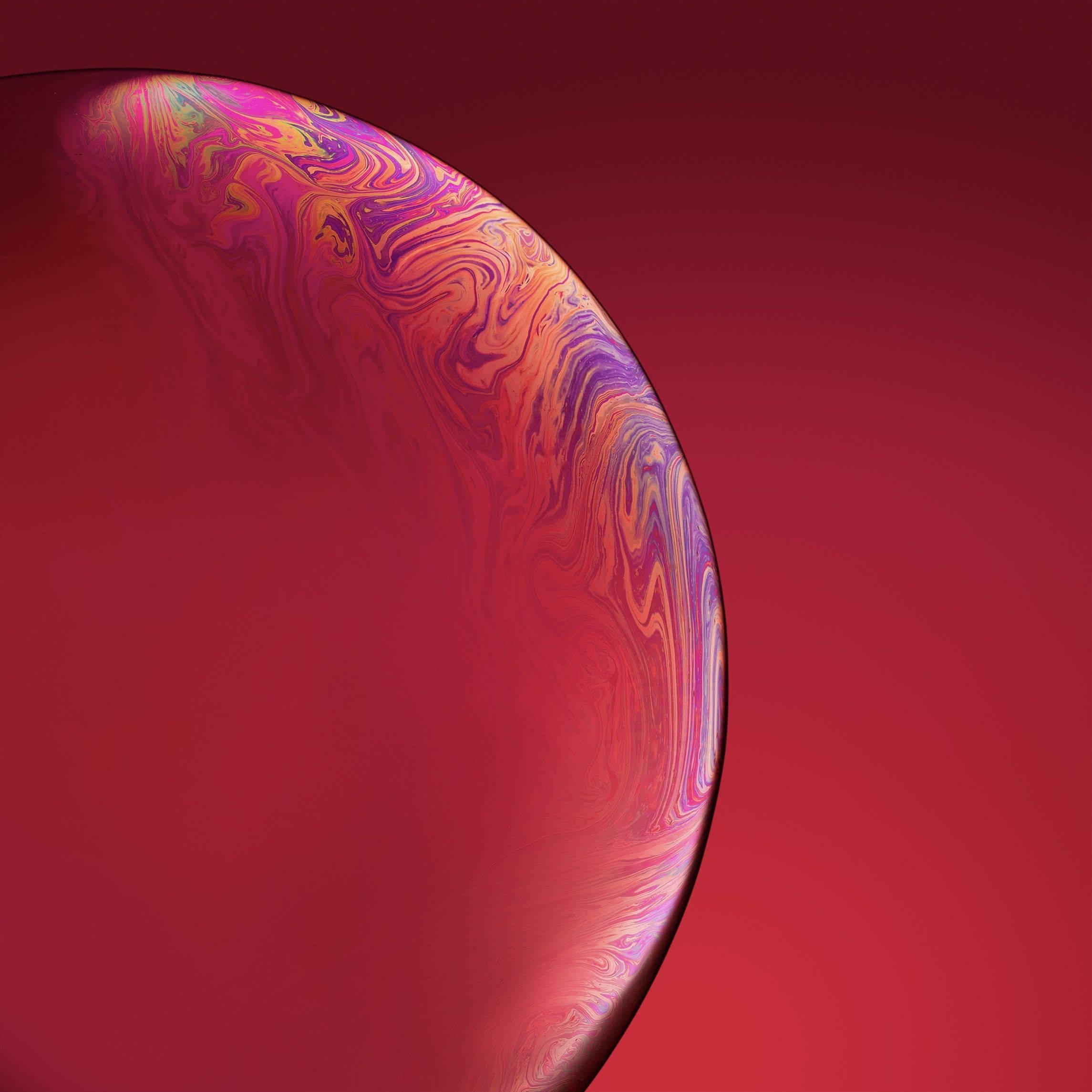 Cesur Kırmızı iPhone XR Duvar Kağıdı