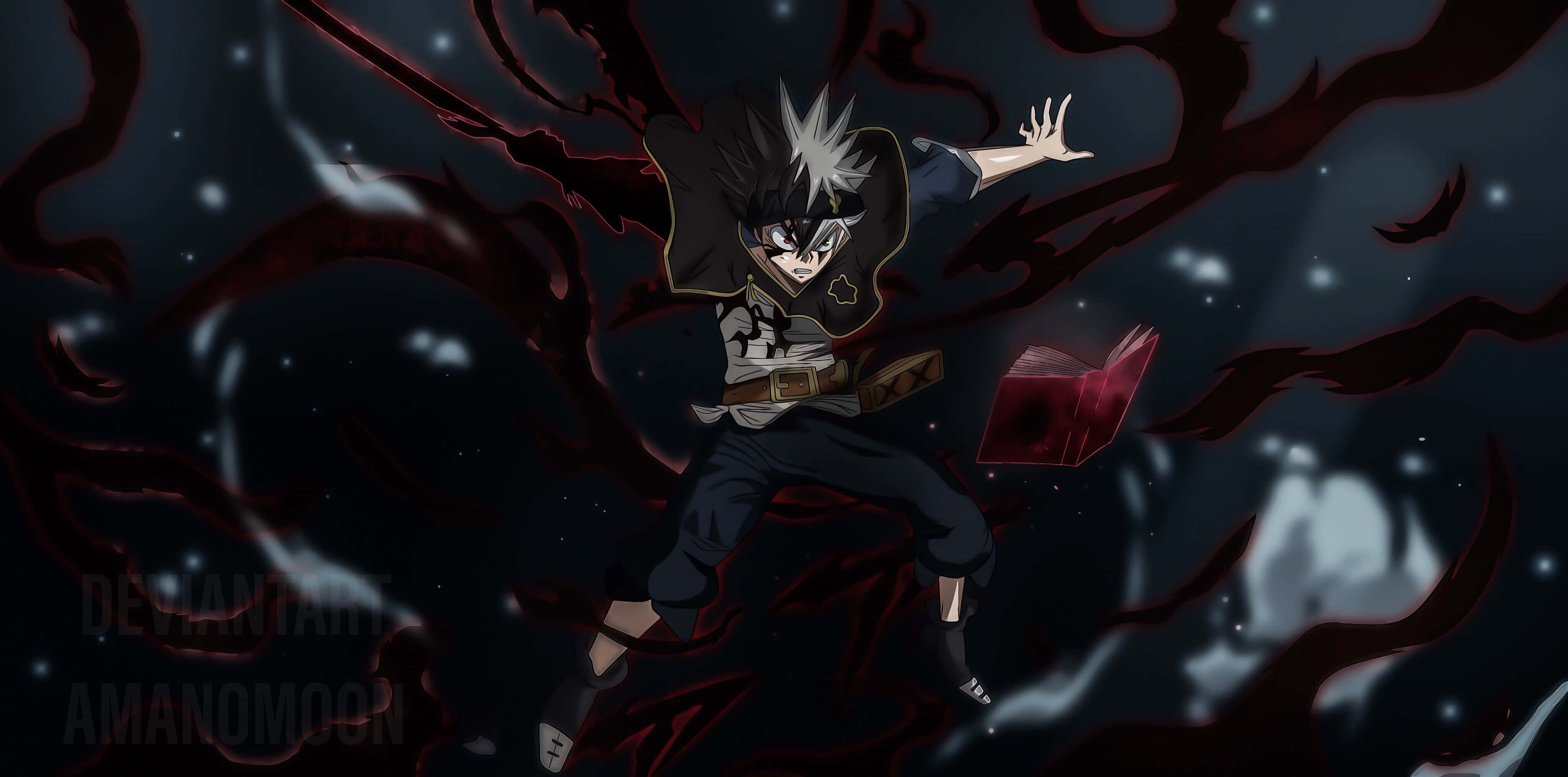 Cesur ve Renkli Anime Sanatı Duvar Kağıdı