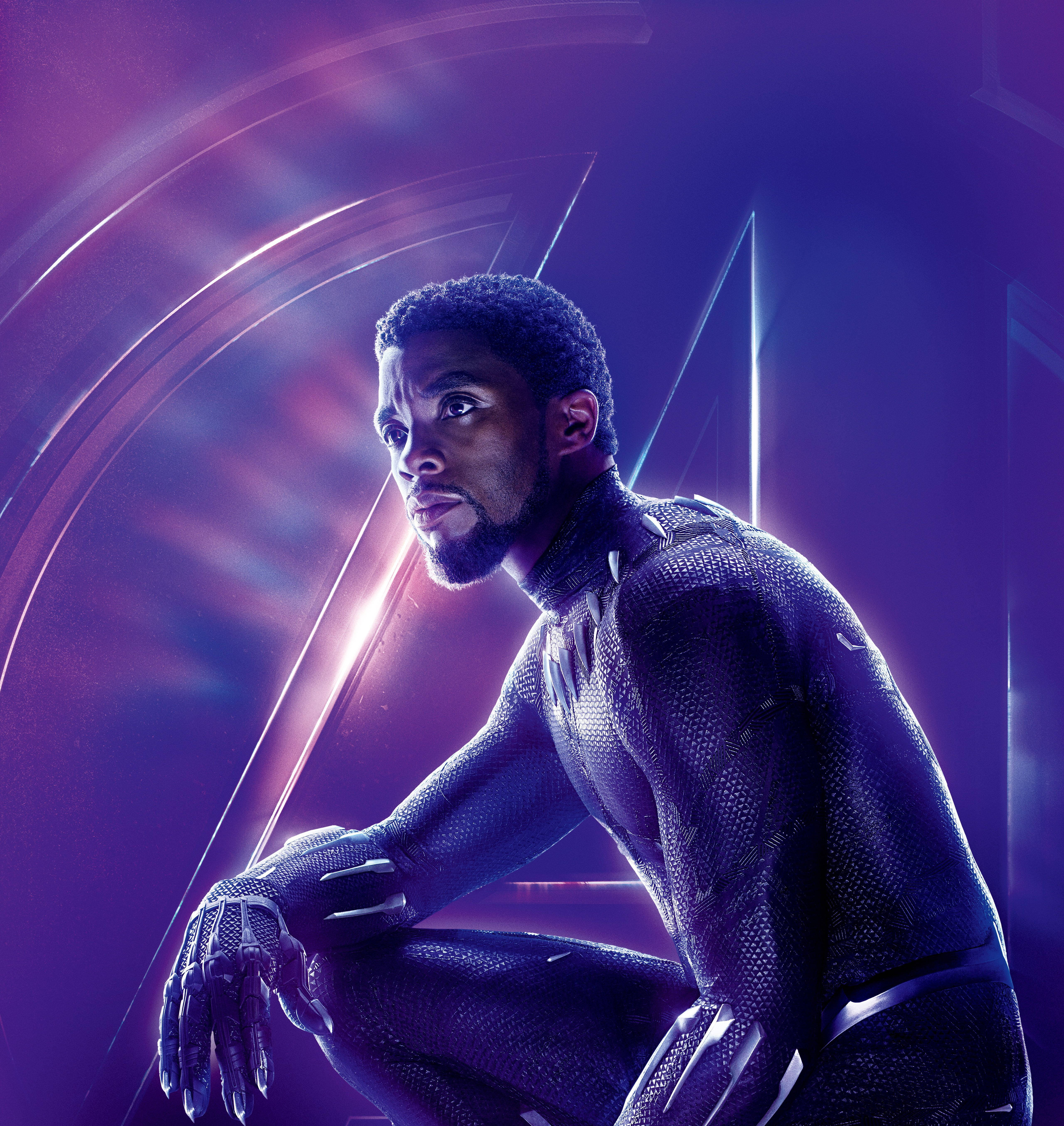 Chadwick Boseman Yüksek Kaliteli Poster Duvar Kağıdı