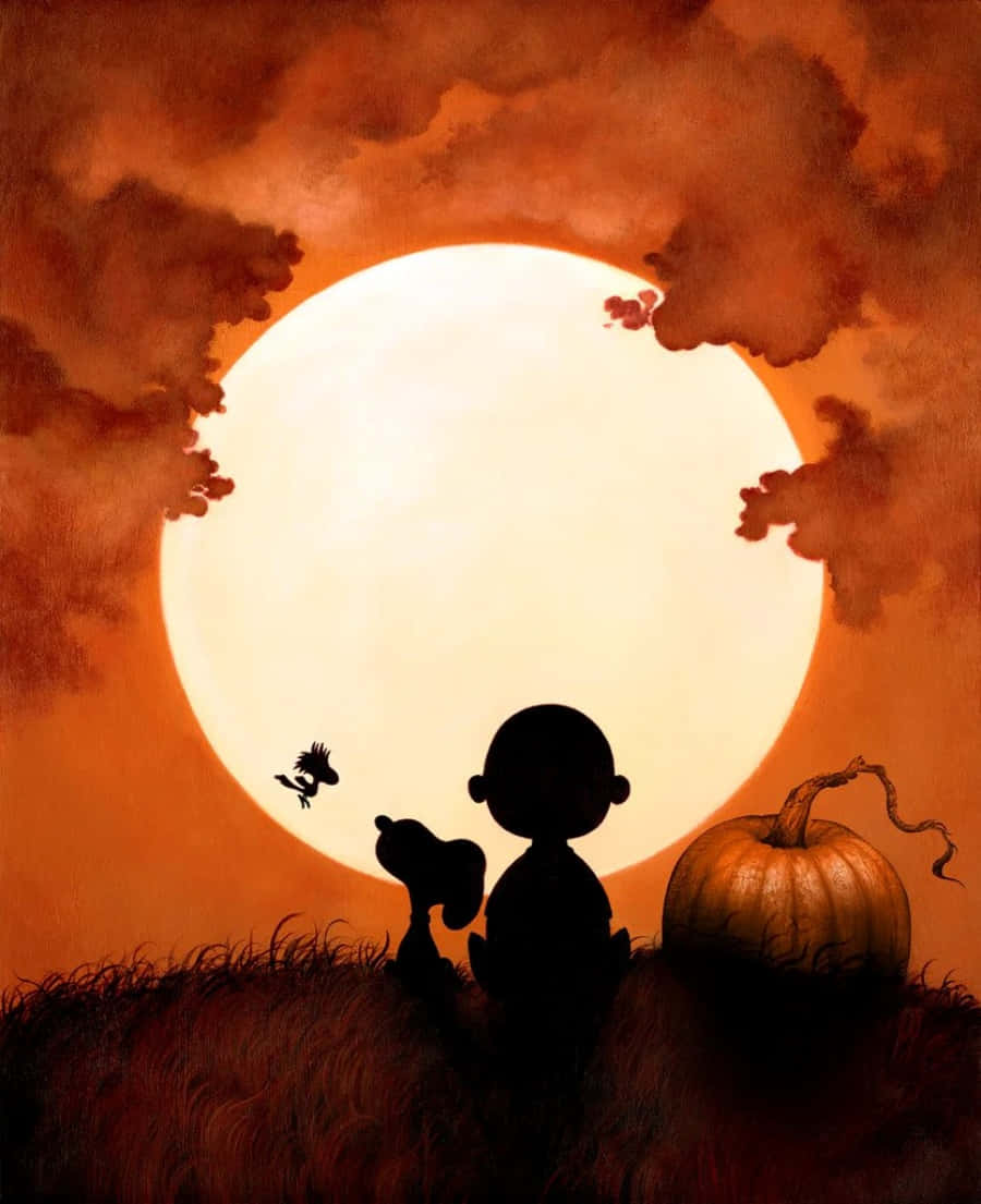 Charlie Brown Cadılar Bayramı resimleri Duvar Kağıdı