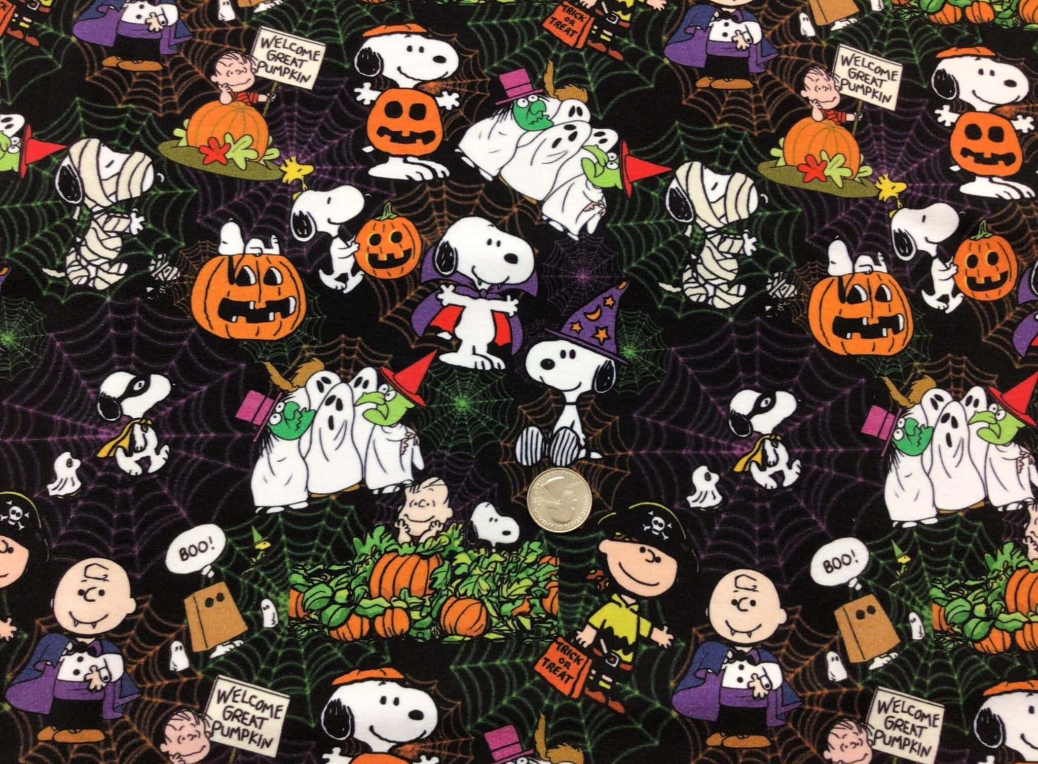Charlie Brown Cadılar Bayramı resimleri Duvar Kağıdı