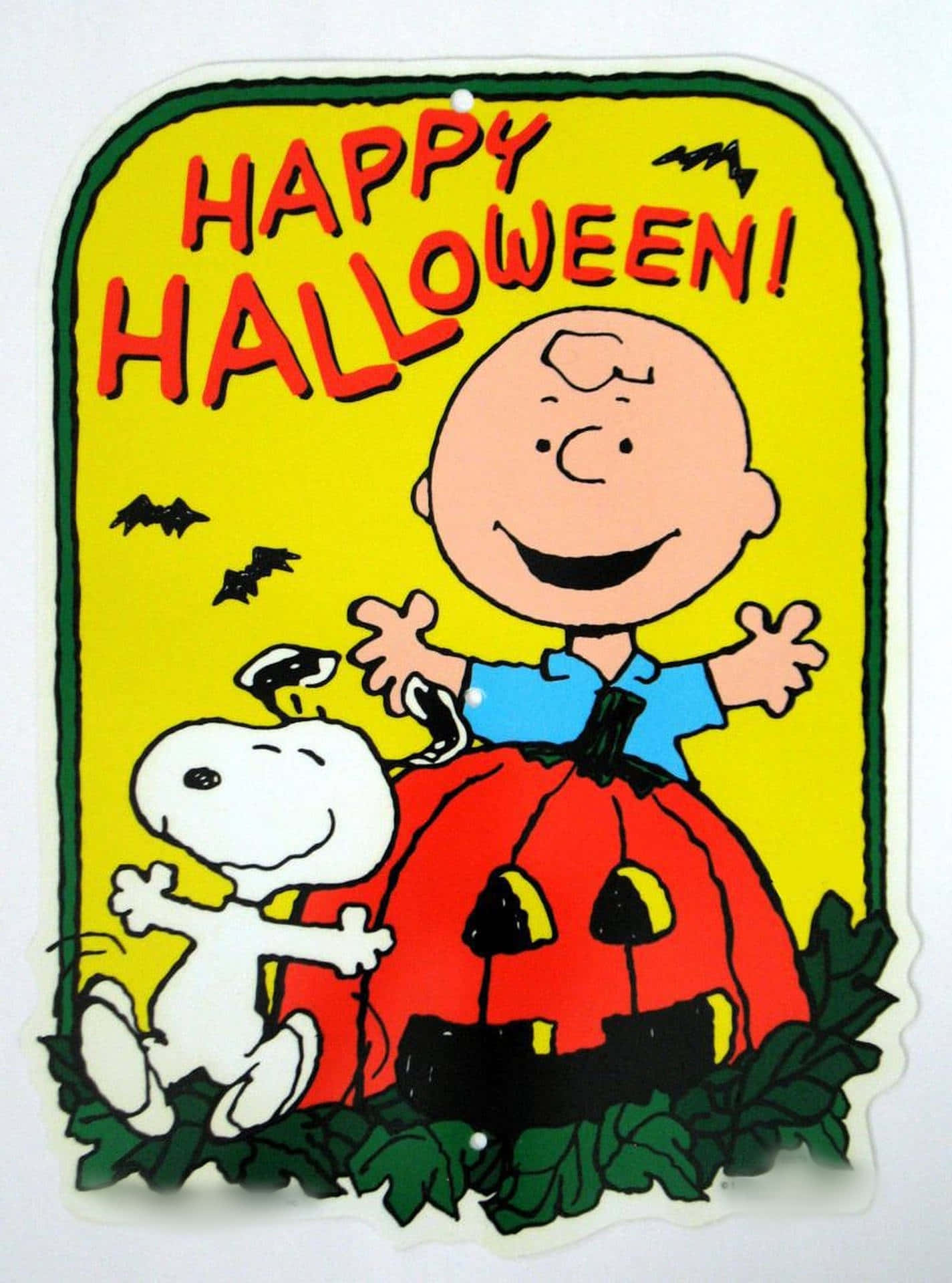 Charlie Brown Cadılar Bayramı resimleri Duvar Kağıdı