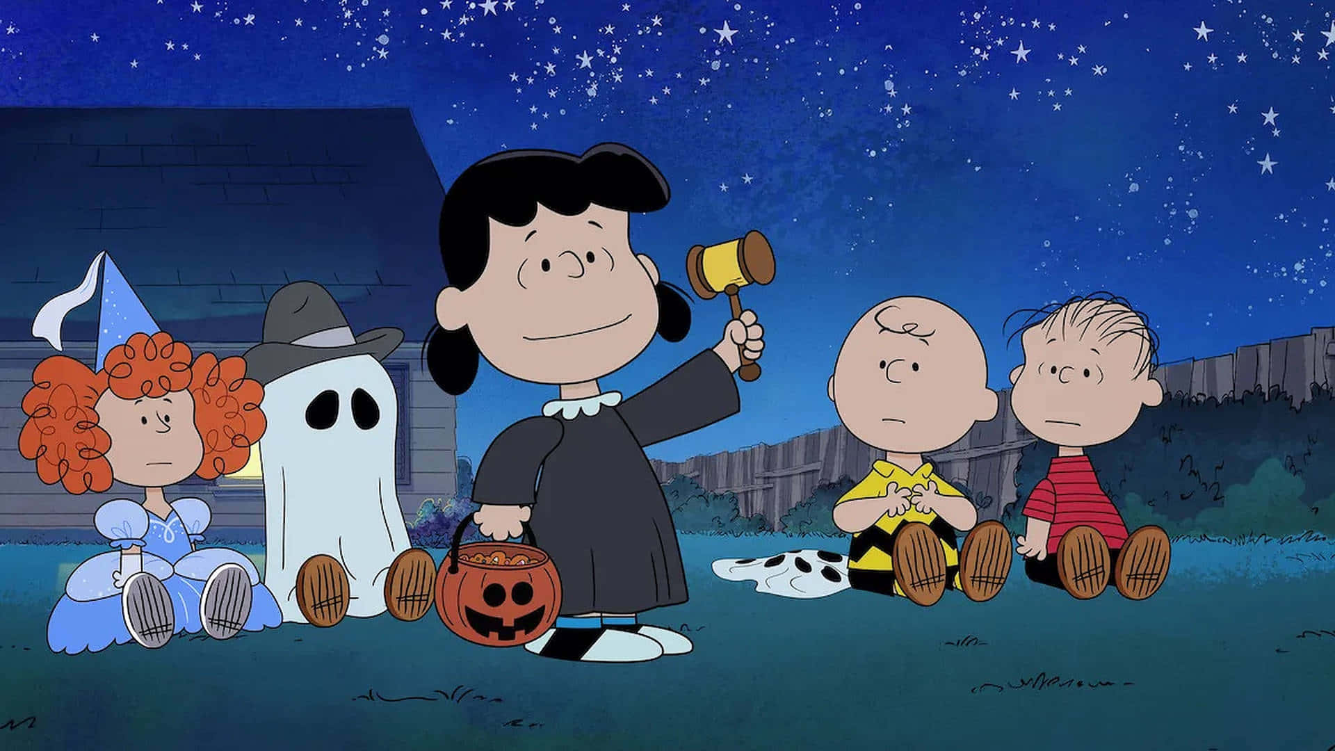 Charlie Brown Cadılar Bayramı resimleri Duvar Kağıdı