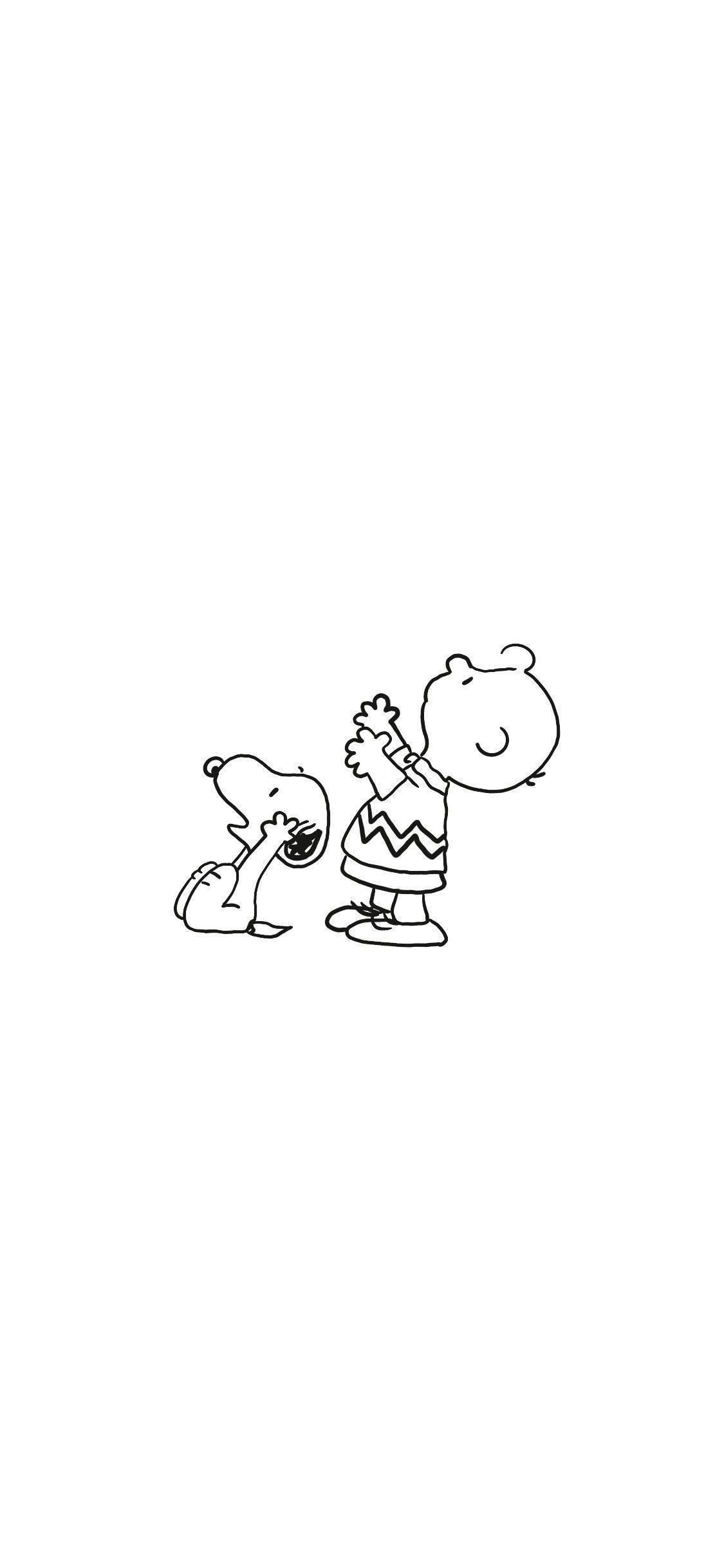 Charlie Brown Snoopy Anahat Duvar Kağıdı