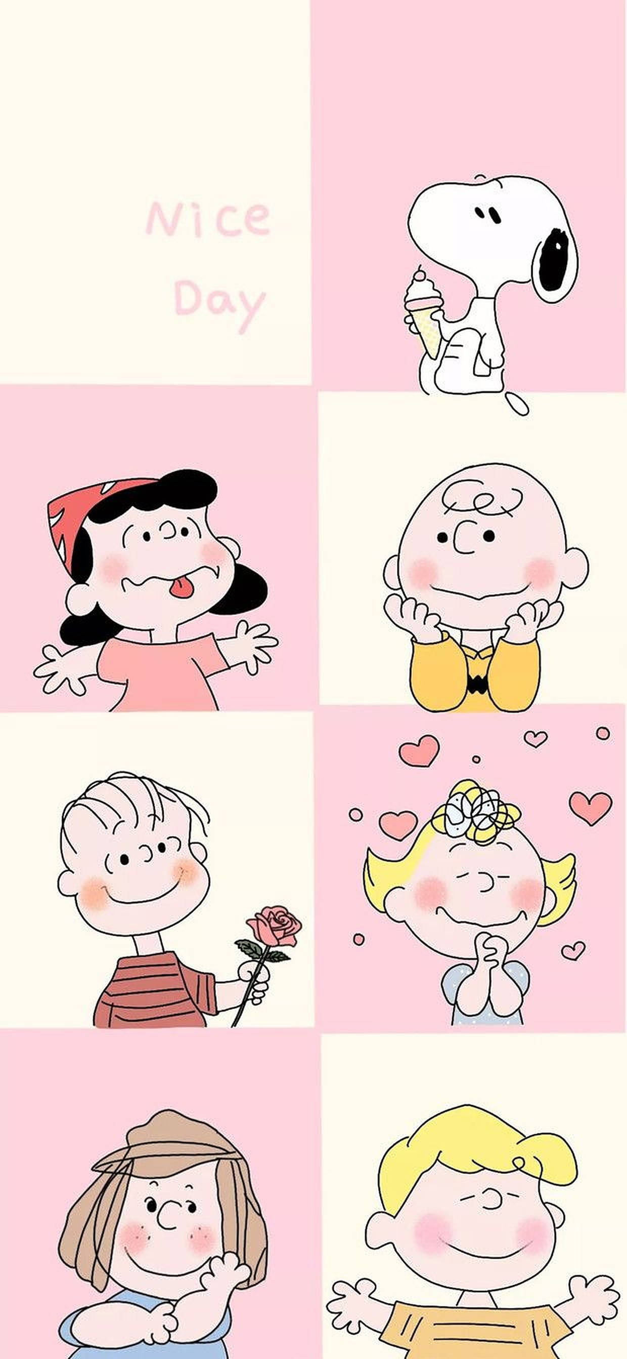 Charlie Brown ve Arkadaşları Güzel Gün Duvar Kağıdı