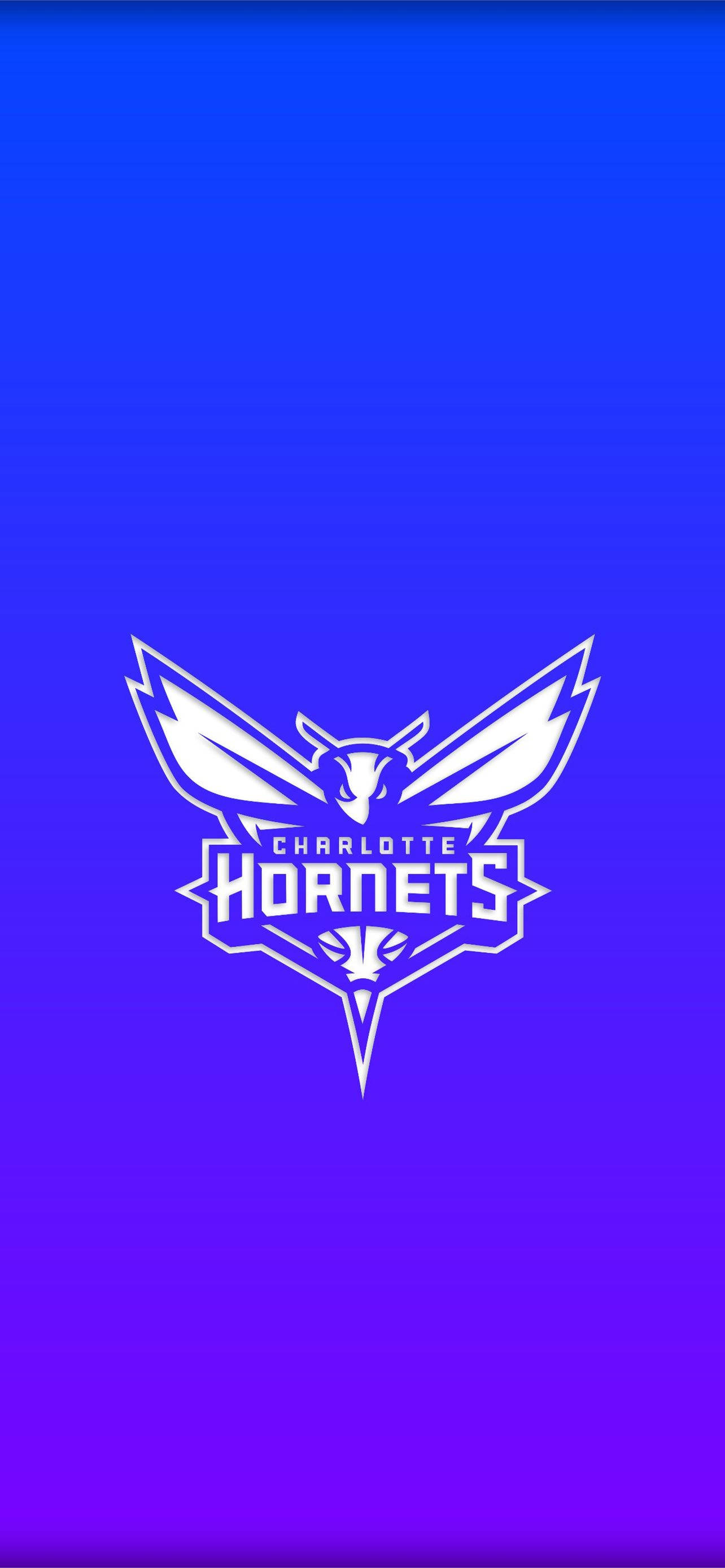 Charlotte Hornets Gradyan Mavi Duvar Kağıdı