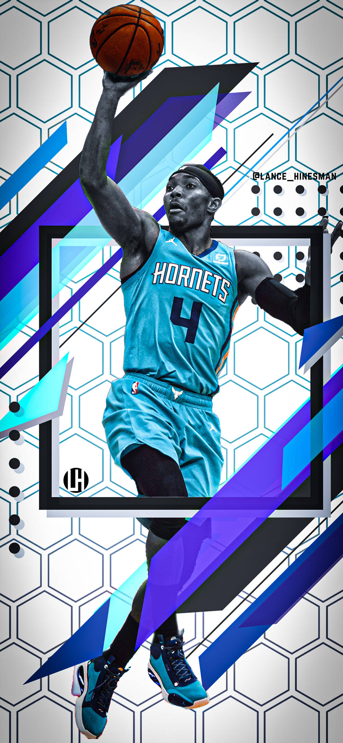 Charlotte Hornets Devonte Graham Duvar Kağıdı