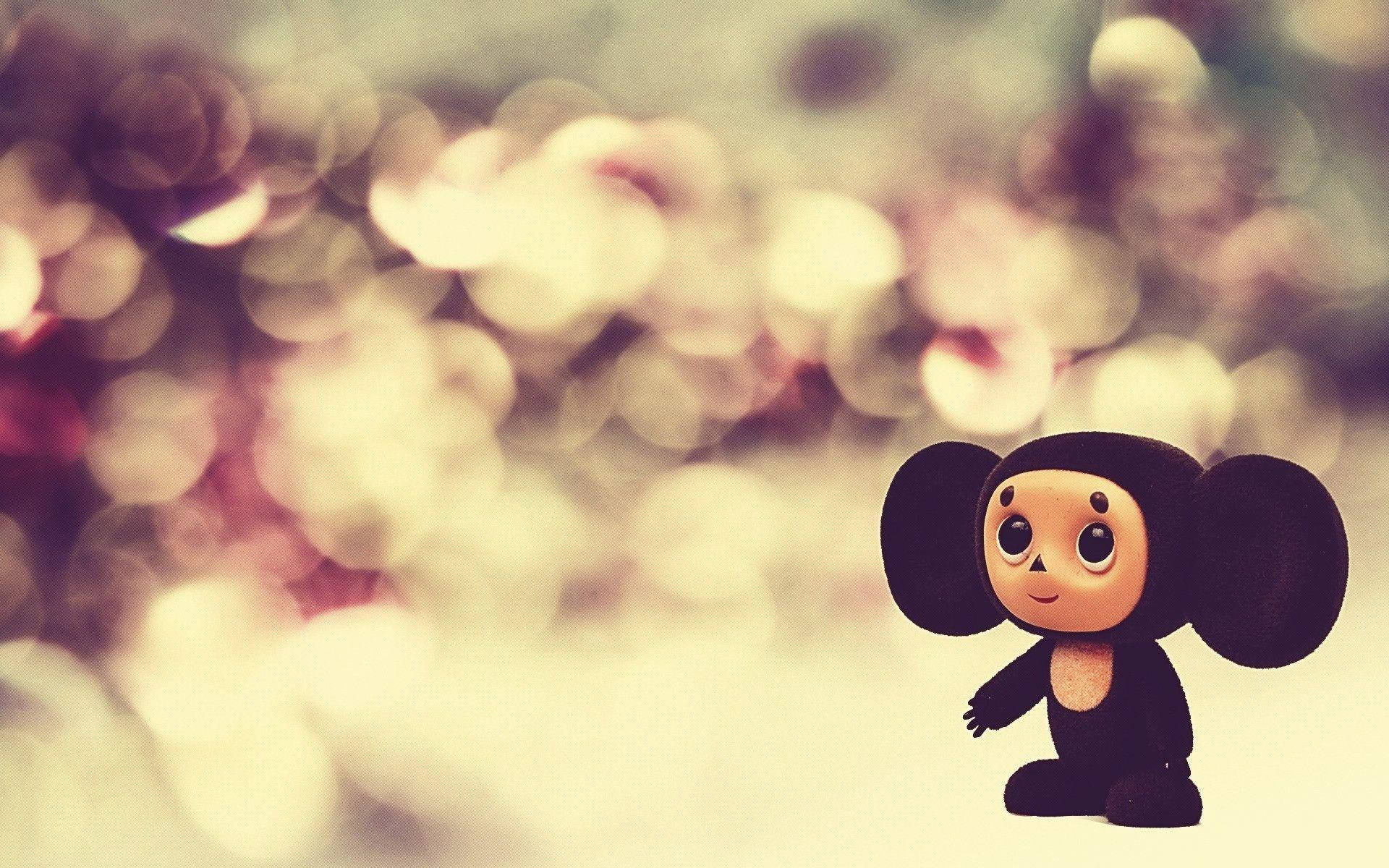Cheburashka Bokeh Sevimli Masaüstü Duvar Kağıdı