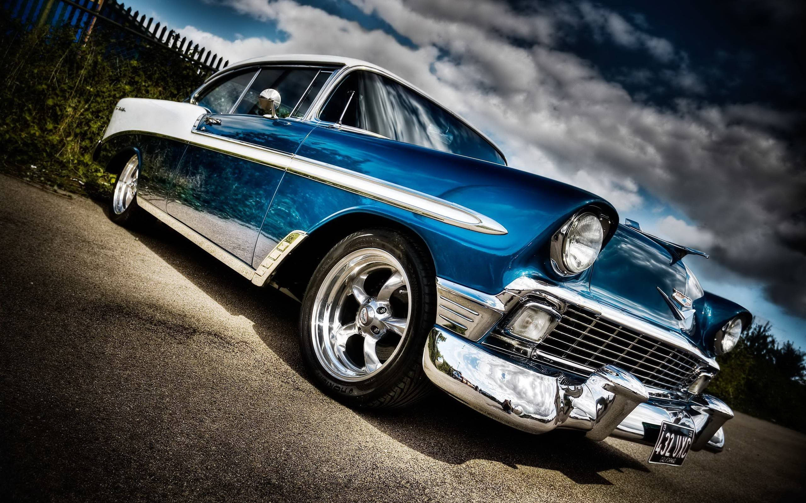 Chevrolet Bel Air Klasik Araba Duvar Kağıdı