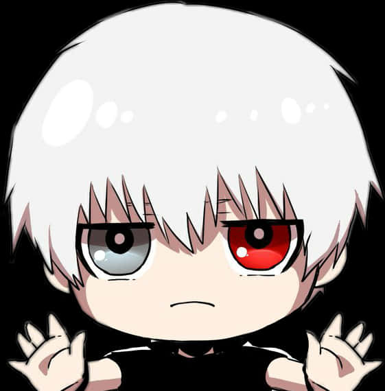 Chibi Kaneki Tek Göz Ghoul Duvar Kağıdı