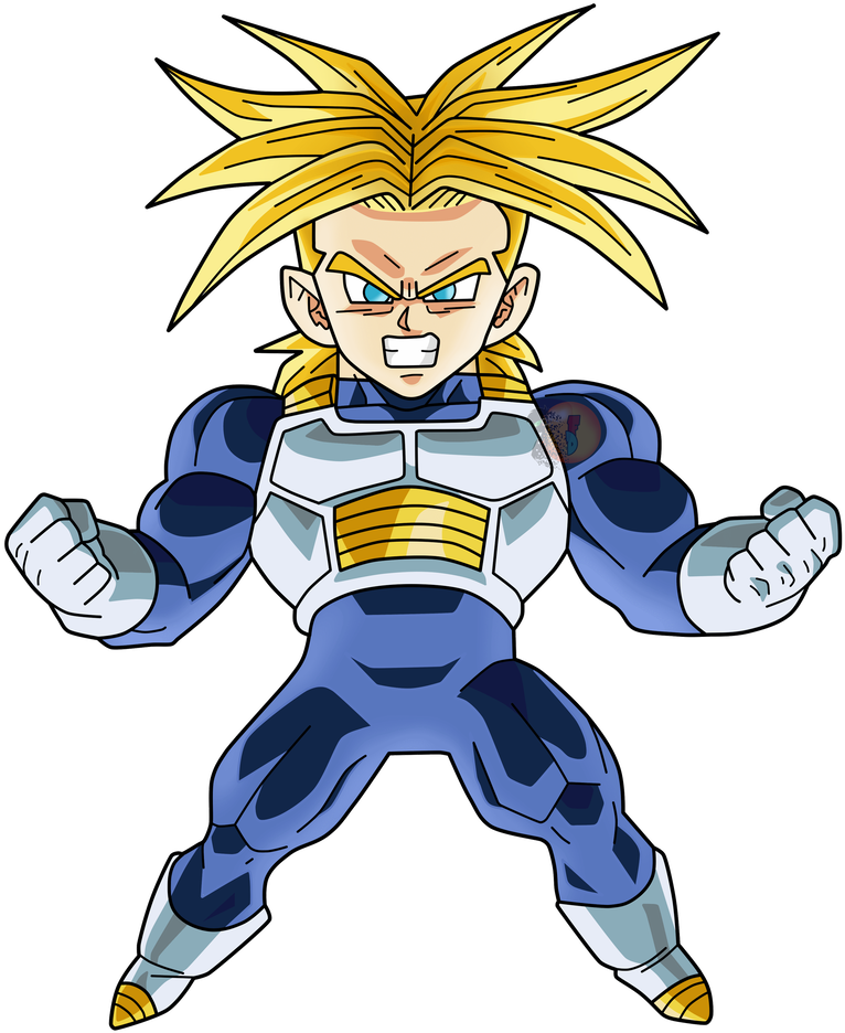 Chibi Süper Saiyan Savaşçı Duvar Kağıdı