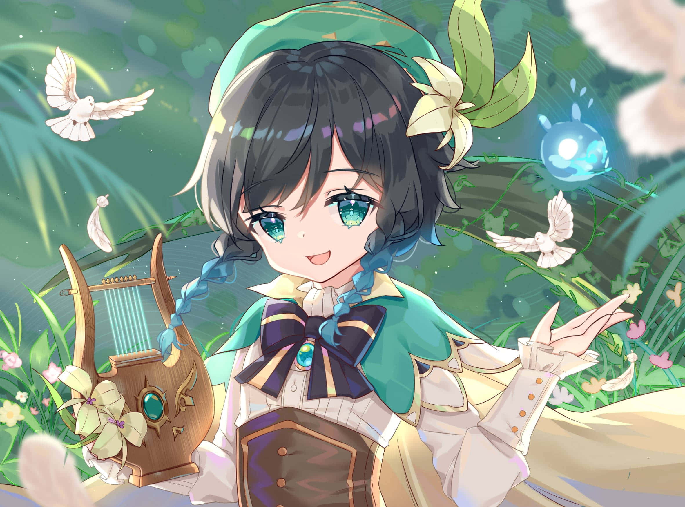 Chibi Venti Profil Fotoğrafı Duvar Kağıdı