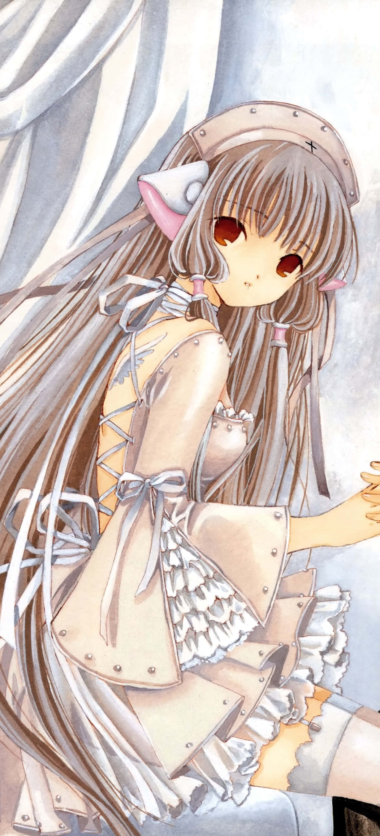 Chobits arka planı Duvar Kağıdı