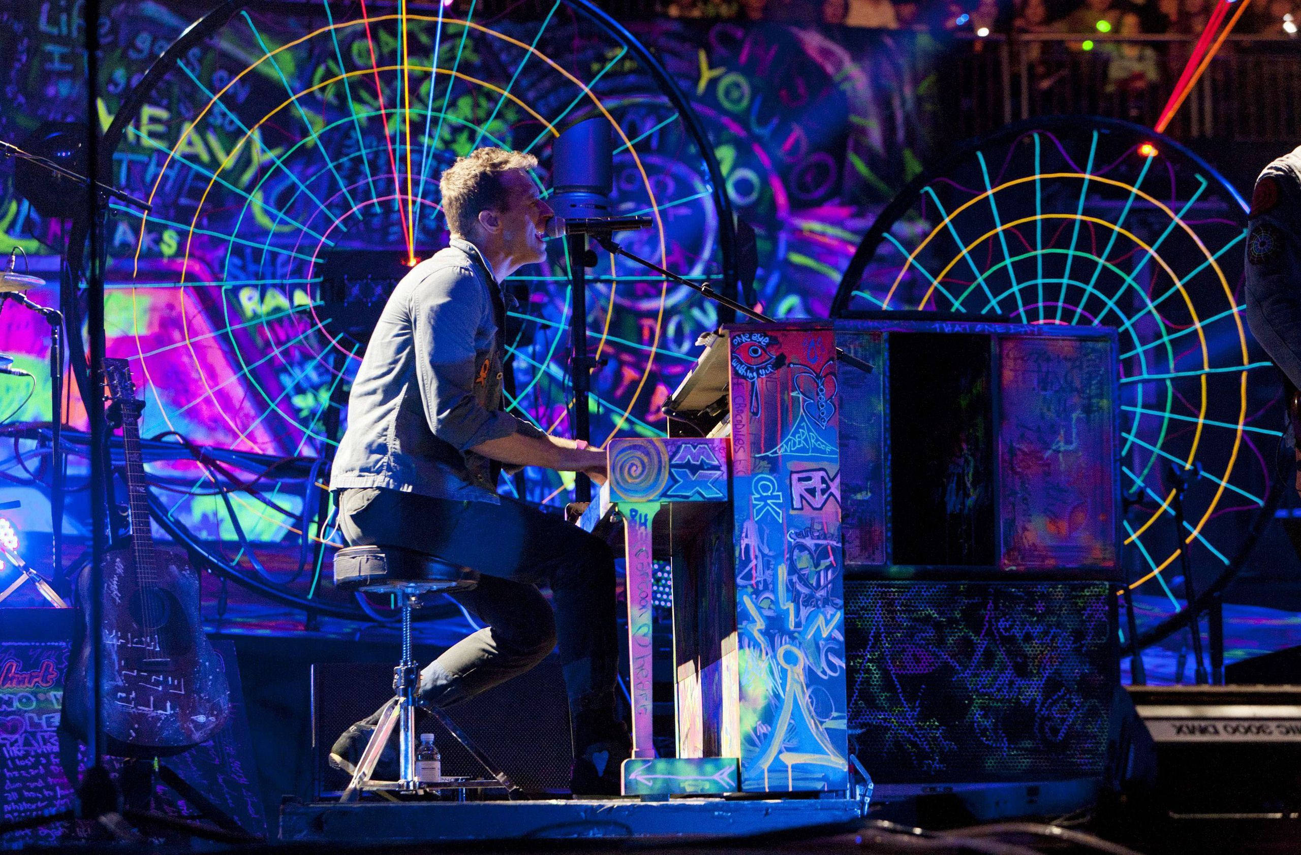 Chris Martin Mylo Xyloto Duvar Kağıdı
