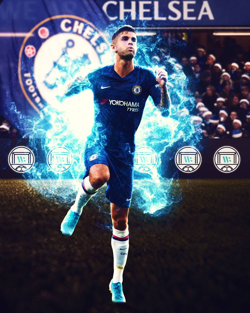 Christian Pulisic Dramatik Duvar Kağıdı