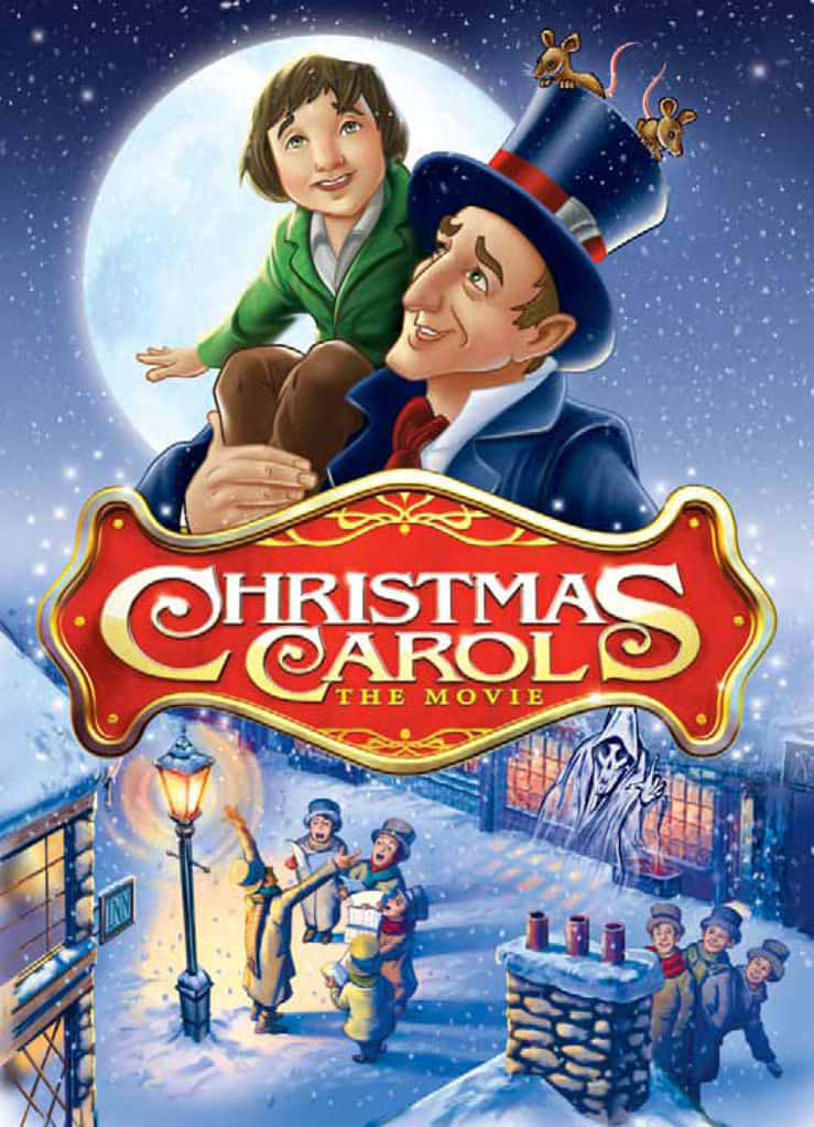 christmas carol the movie posteri Duvar Kağıdı