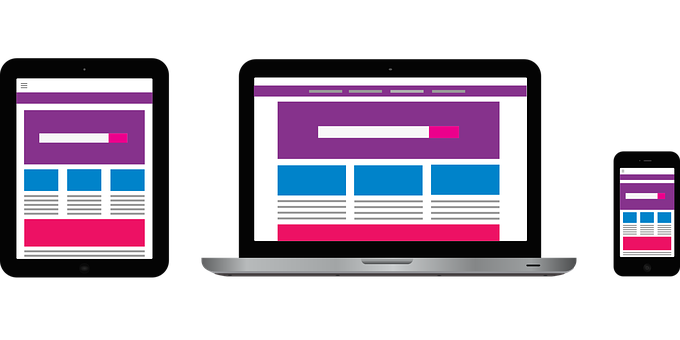 Cihazlar Arasında Duyarlı Web Tasarımı Duvar Kağıdı