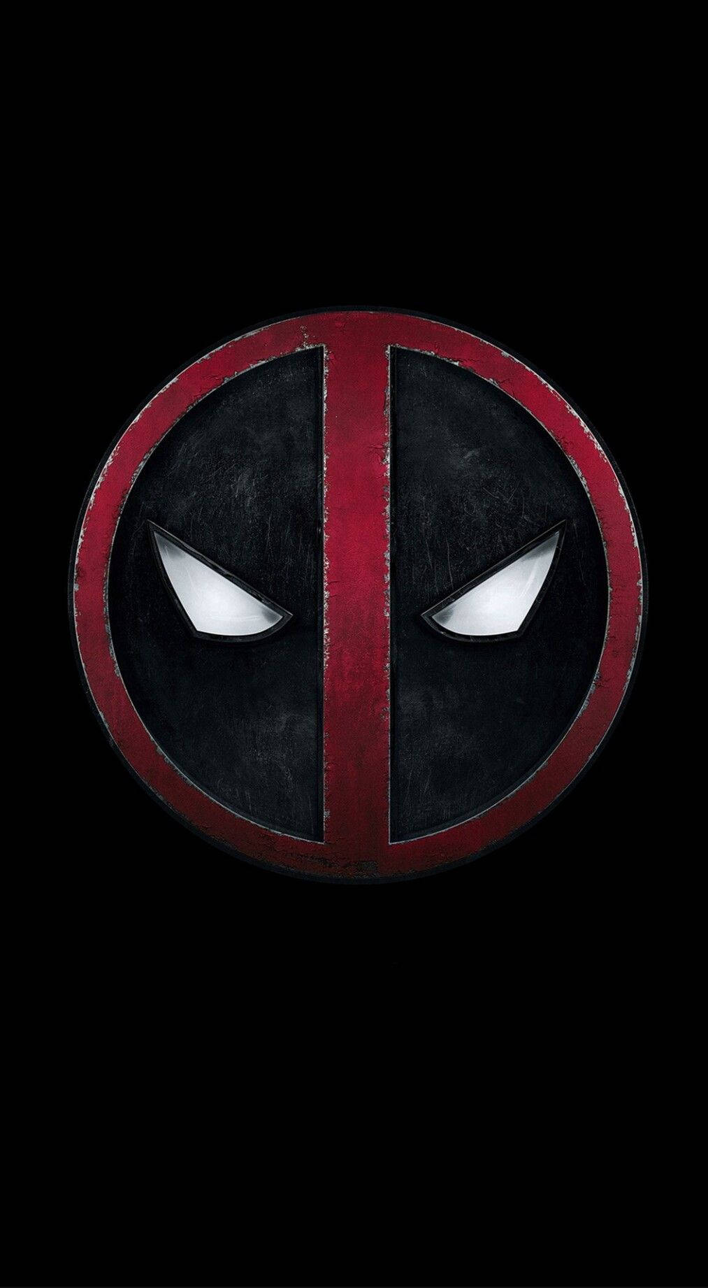 Cihazınızı Deadpool'un Maske Logosuyla Koruyun Duvar Kağıdı